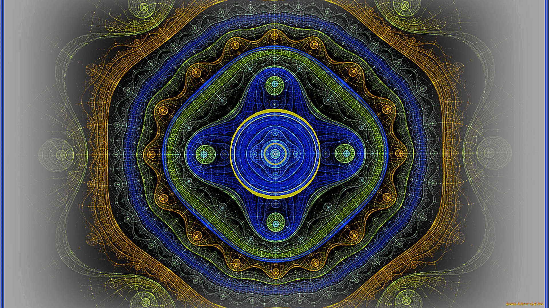 3д, графика, fractal, фракталы, цвета, фон, узор