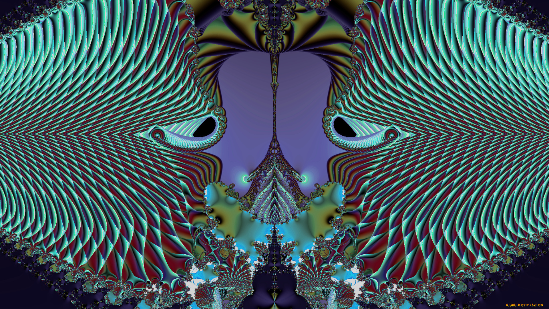 3д, графика, fractal, фракталы, фон, узор