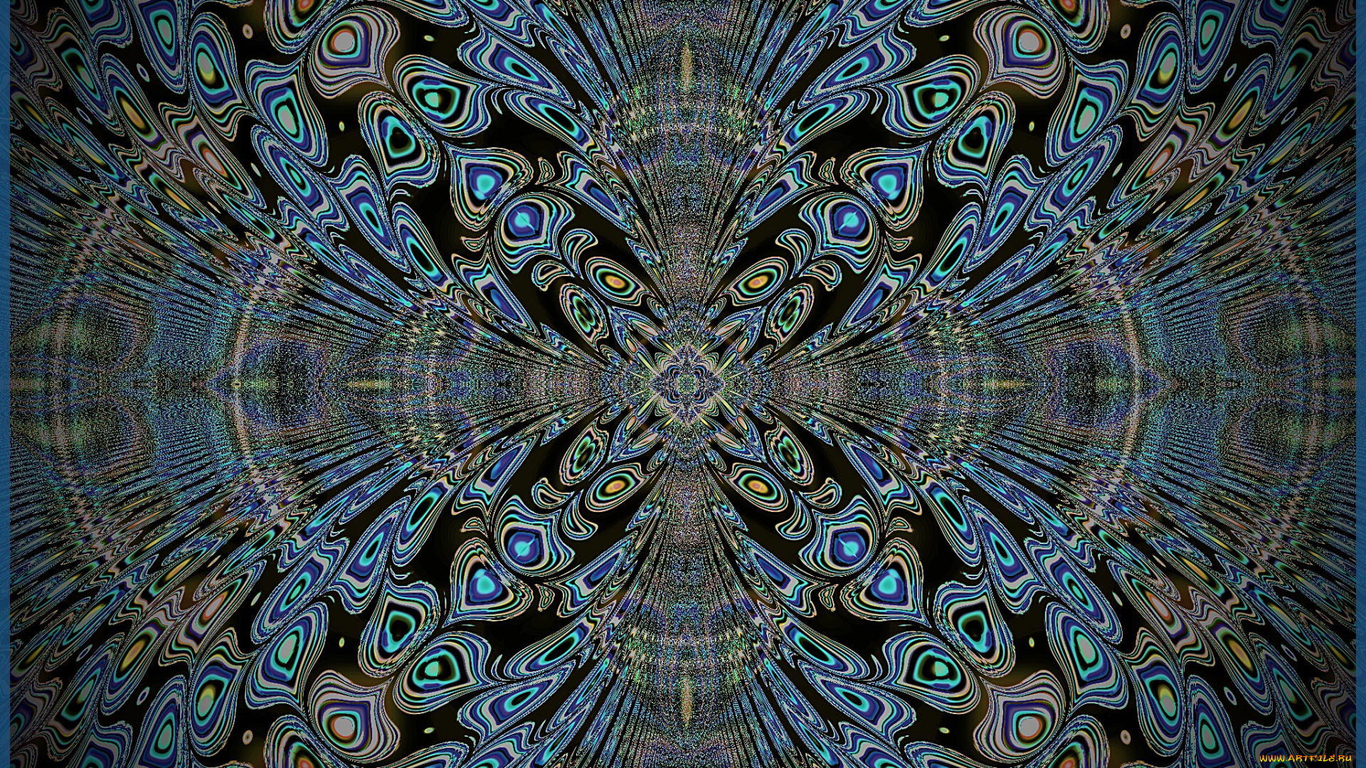 3д, графика, fractal, фракталы, узор, цвета, фон