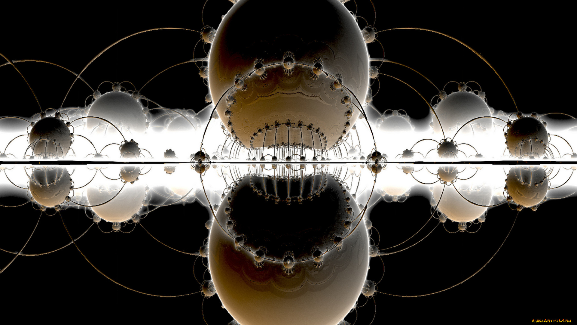 3д, графика, fractal, фракталы, узор, цвета, фон