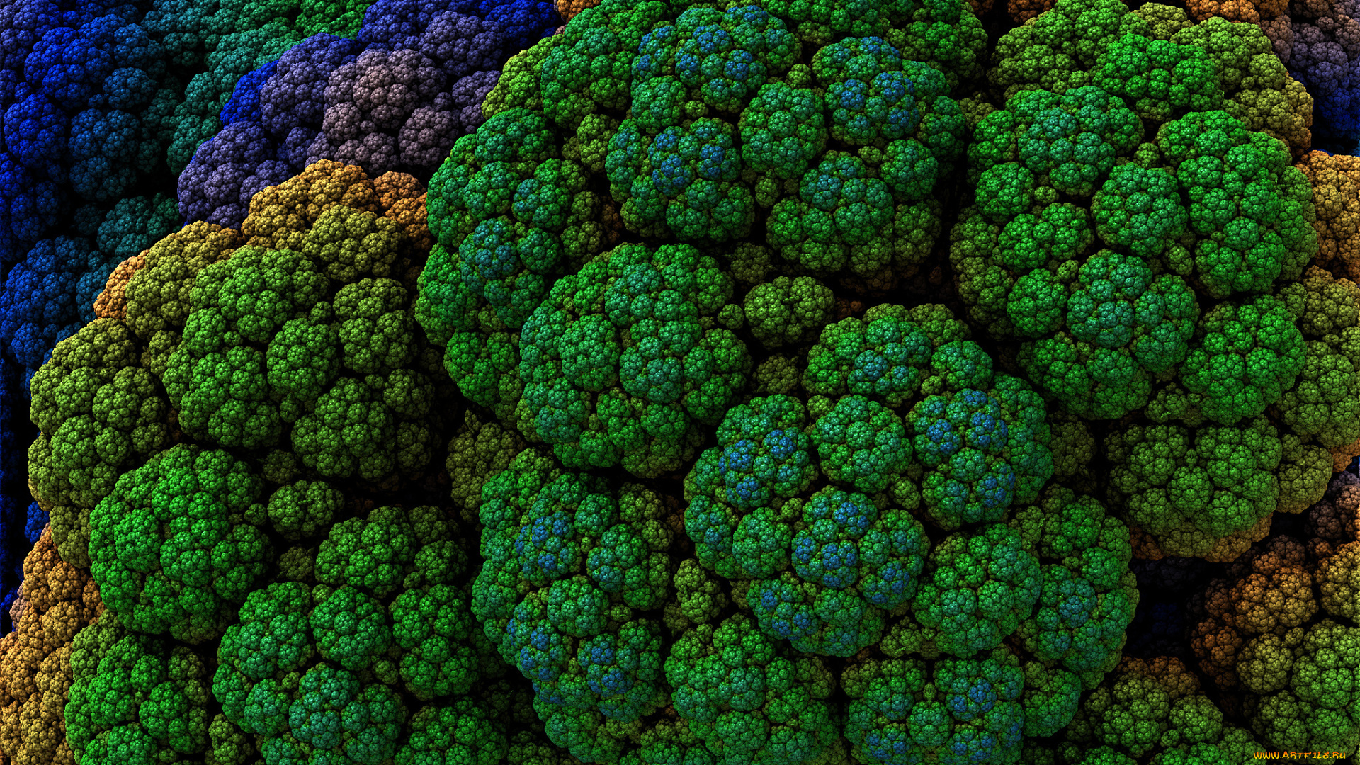 3д, графика, fractal, фракталы, узор, фон