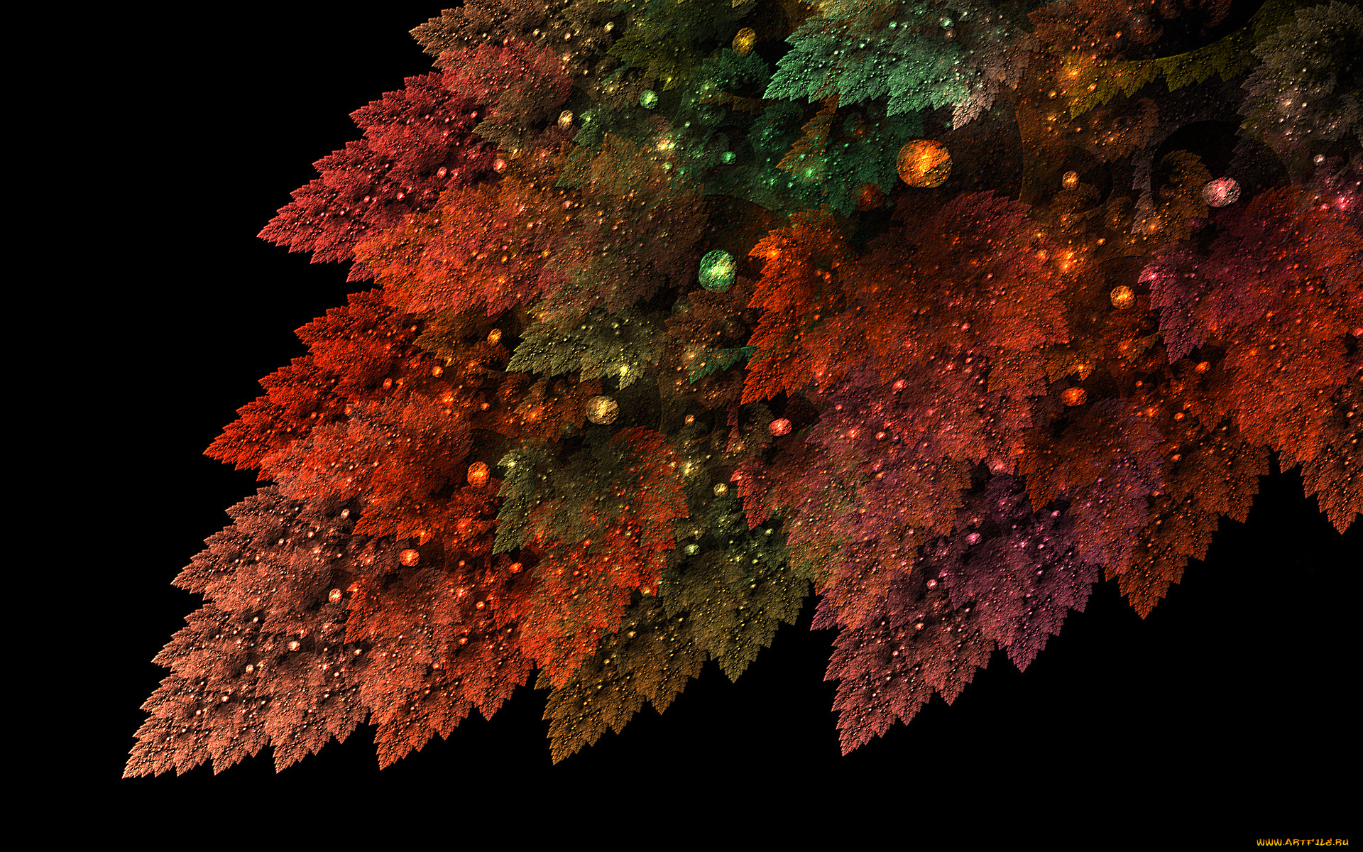 3д, графика, fractal, фракталы, цвета, узор, фон