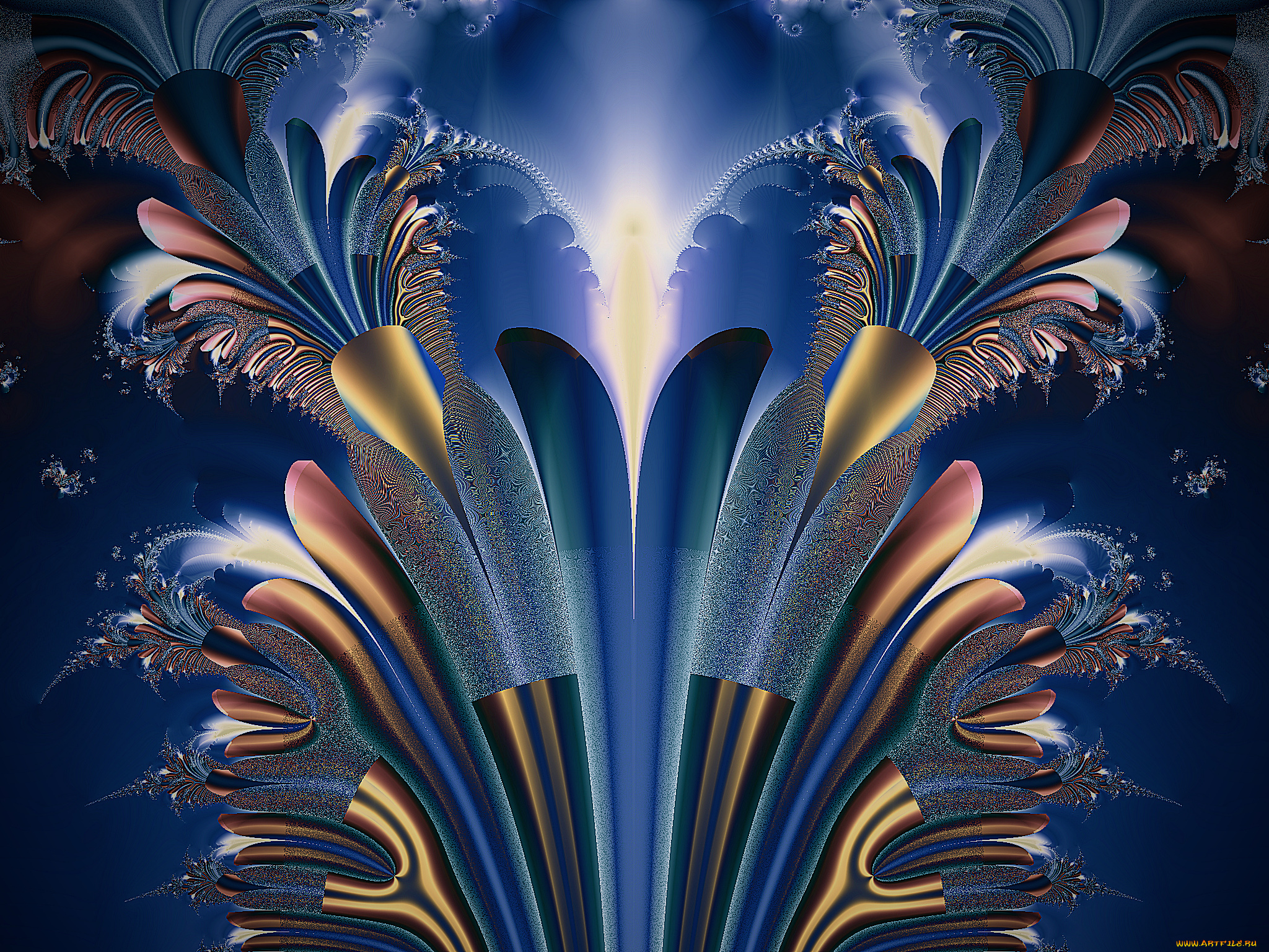 3д, графика, fractal, фракталы, фон, узор, цвета