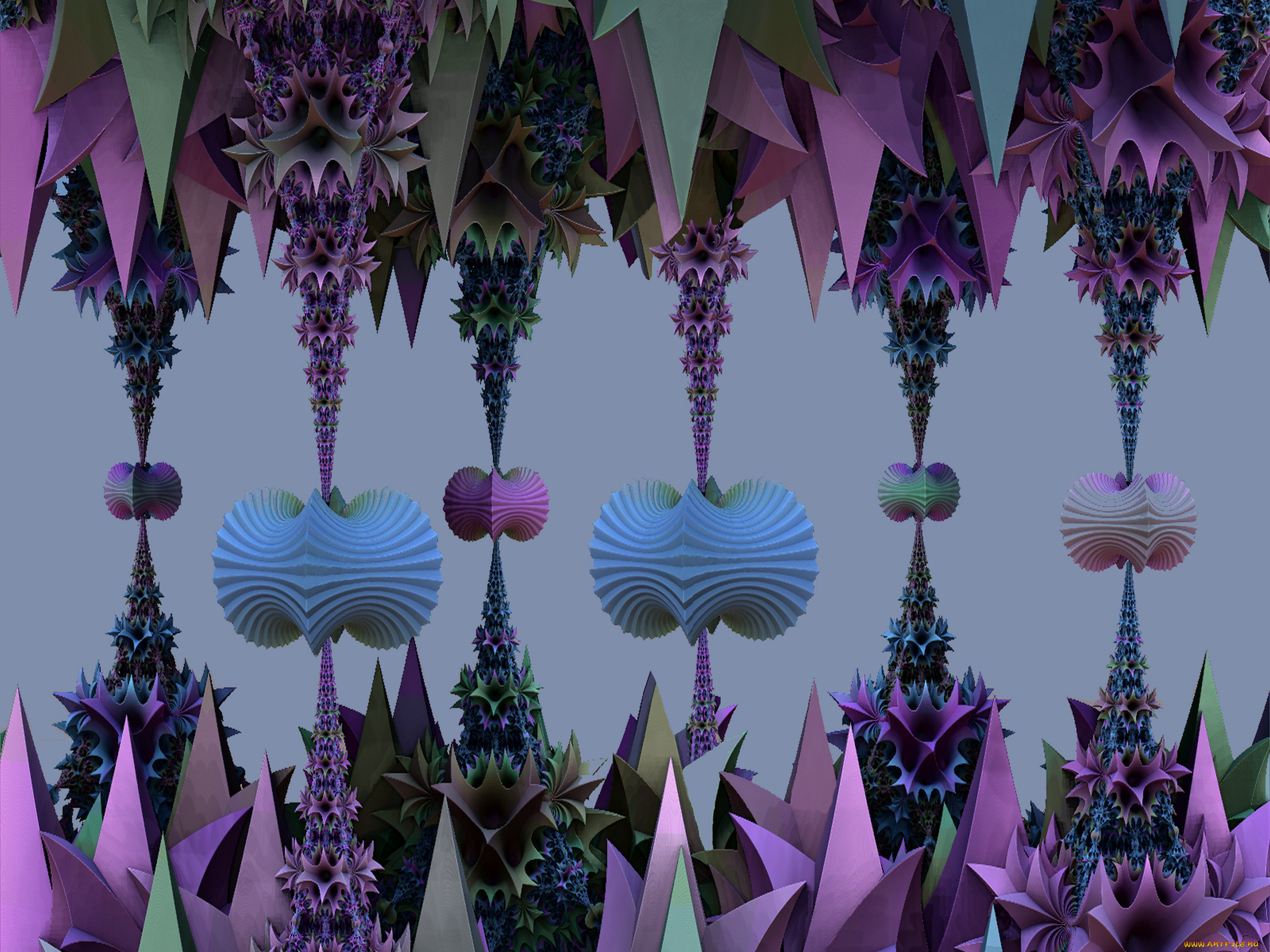 3д, графика, fractal, фракталы, фон, узор, цвета