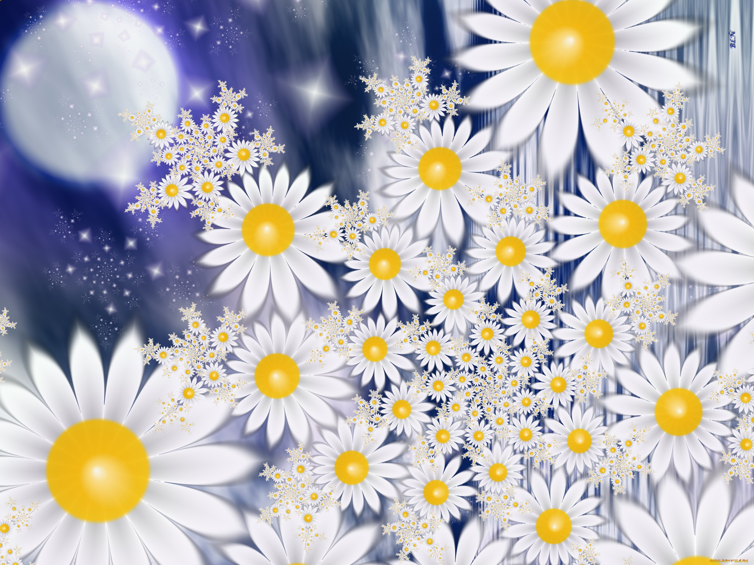 3д, графика, flowers, цветы, фон, узор, лепестки