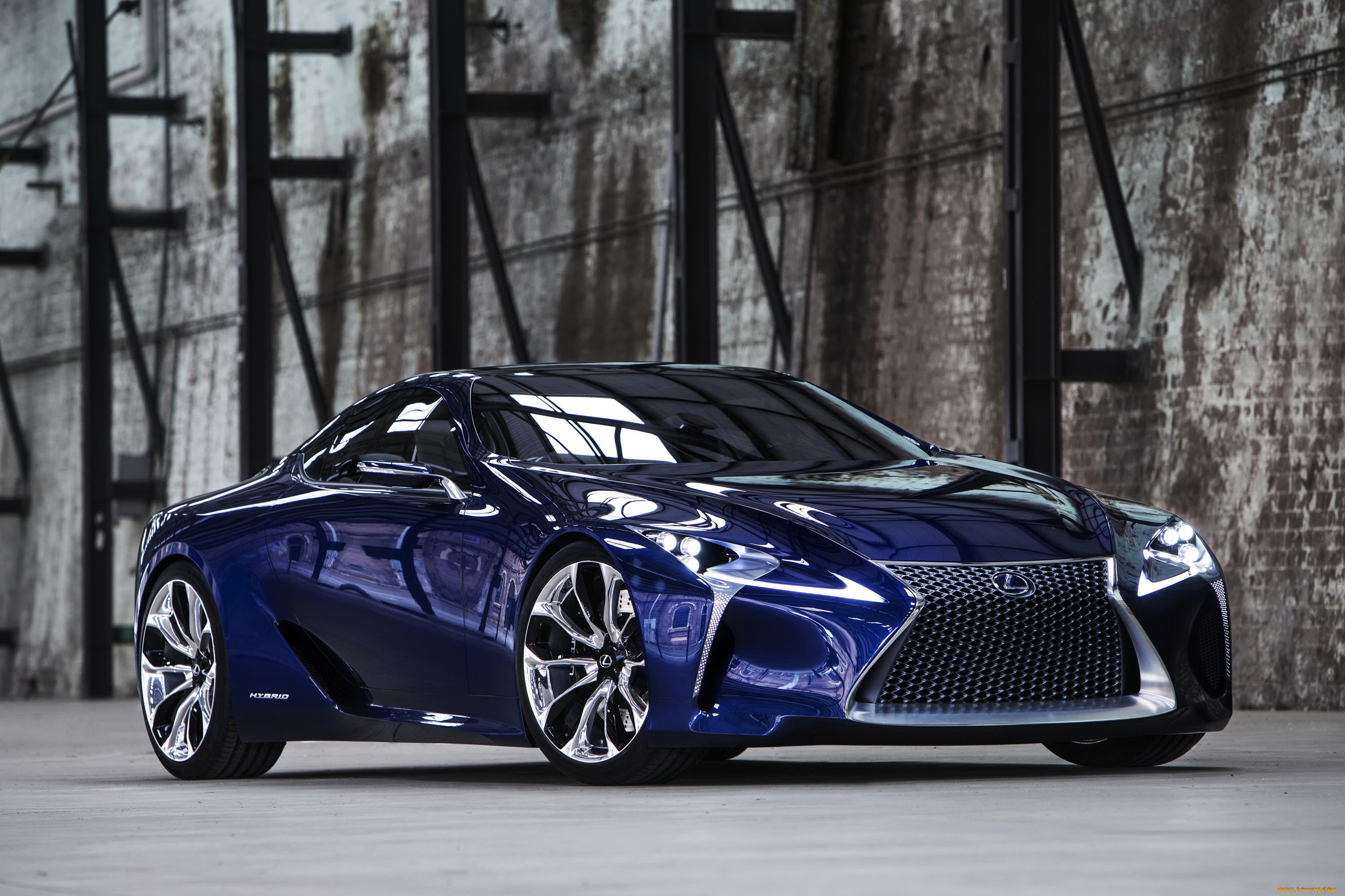 2012, lexus, lf, lc, blue, автомобили