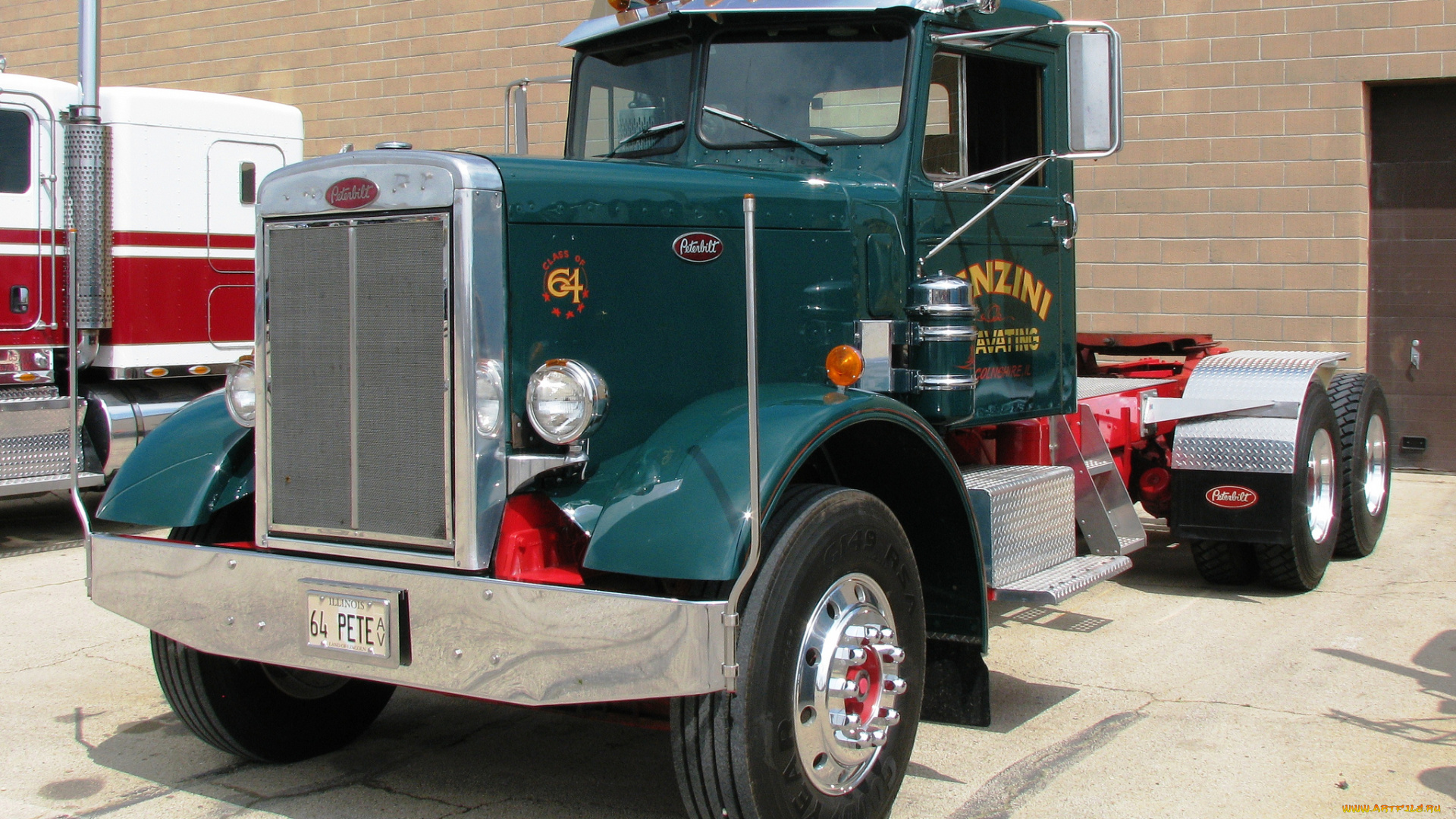 1964, peterbilt, truck, автомобили, peterbilt, сша, company, motors, классические, тягачи, грузовики, седельные