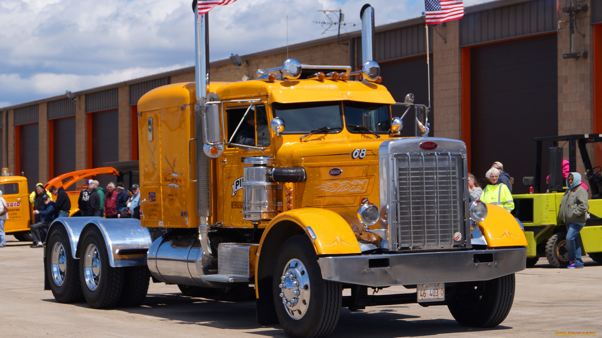 1968, peterbilt, truck, model, 288, автомобили, peterbilt, motors, company, седельные, сша, тягачи, классические, грузовики