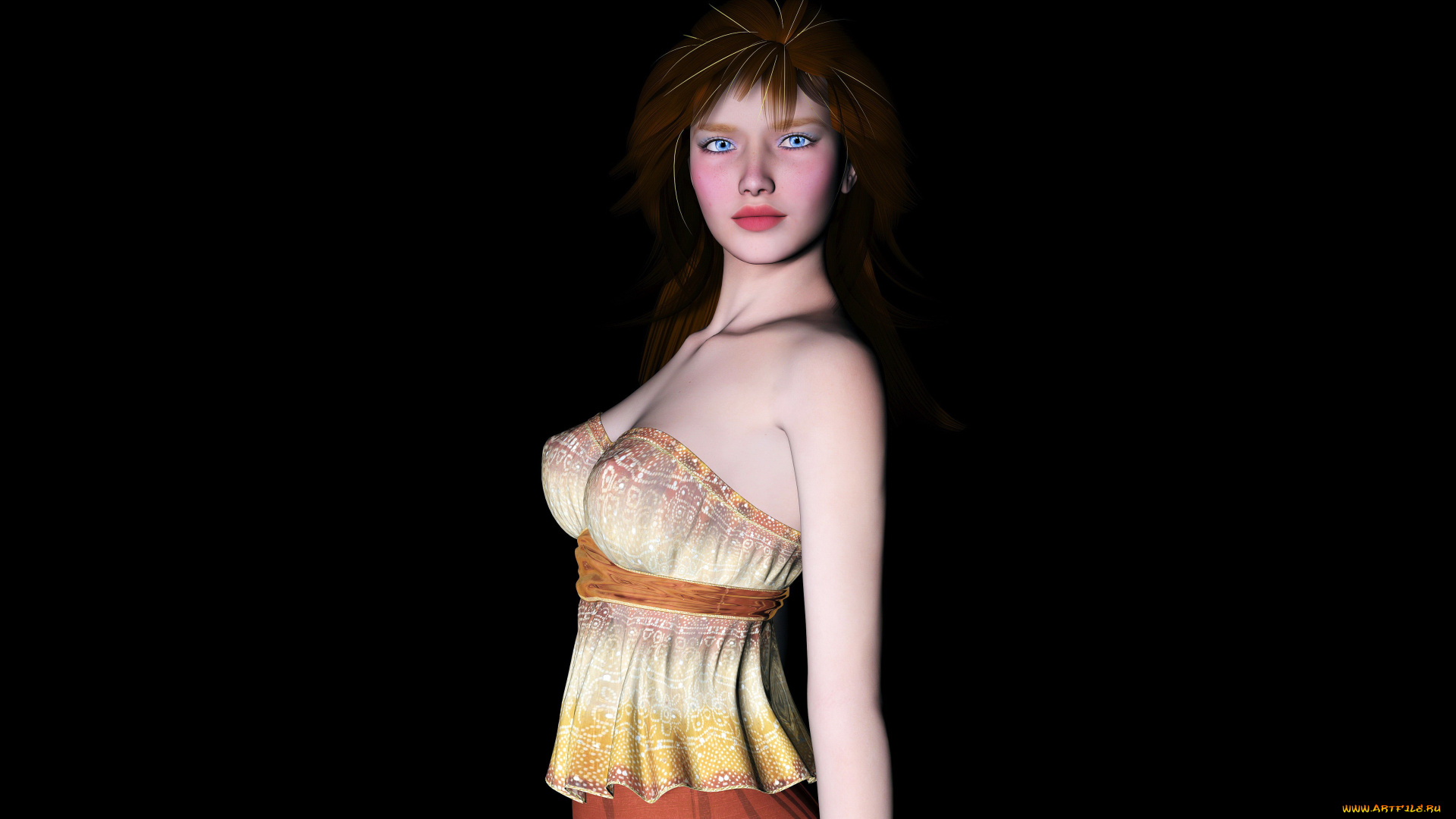 3д, графика, people, , люди, фон, взгляд, девушка