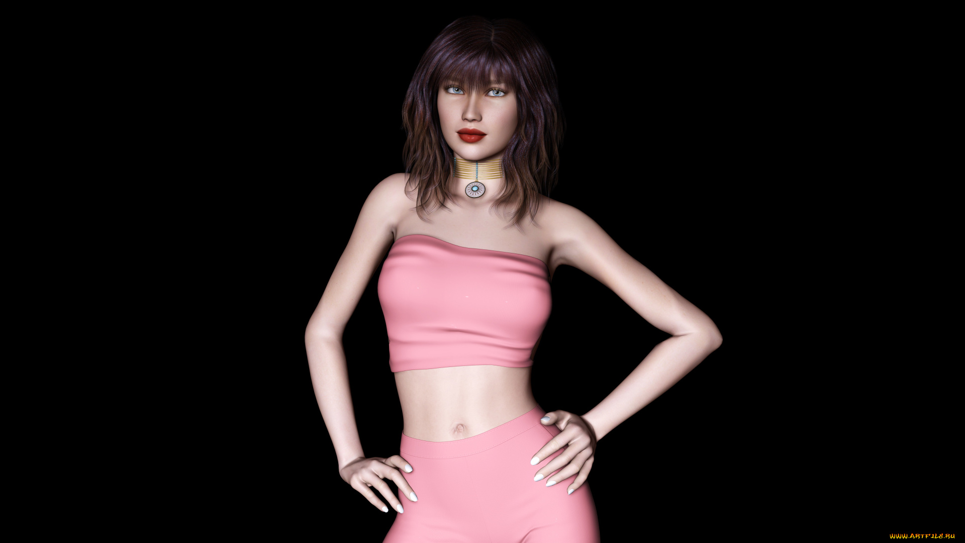 3д, графика, people, , люди, взгляд, девушка