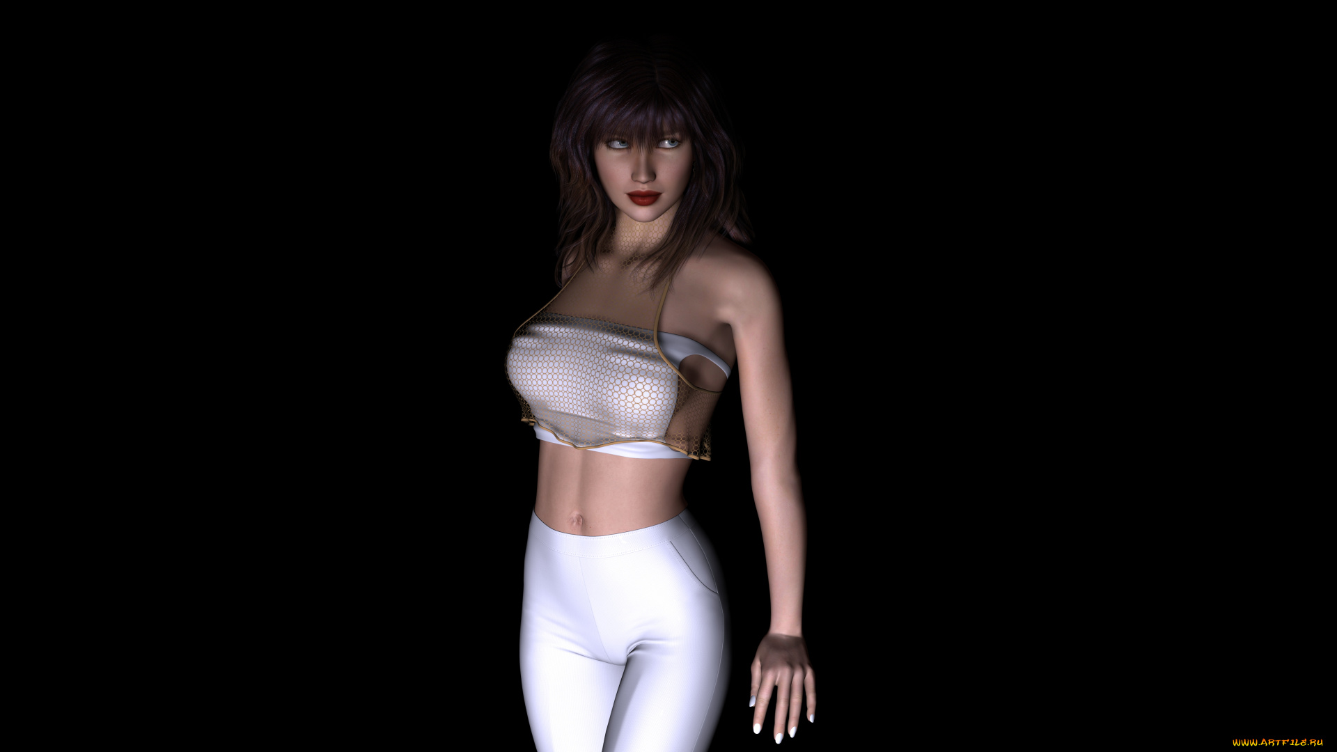 3д, графика, people, , люди, взгляд, девушка