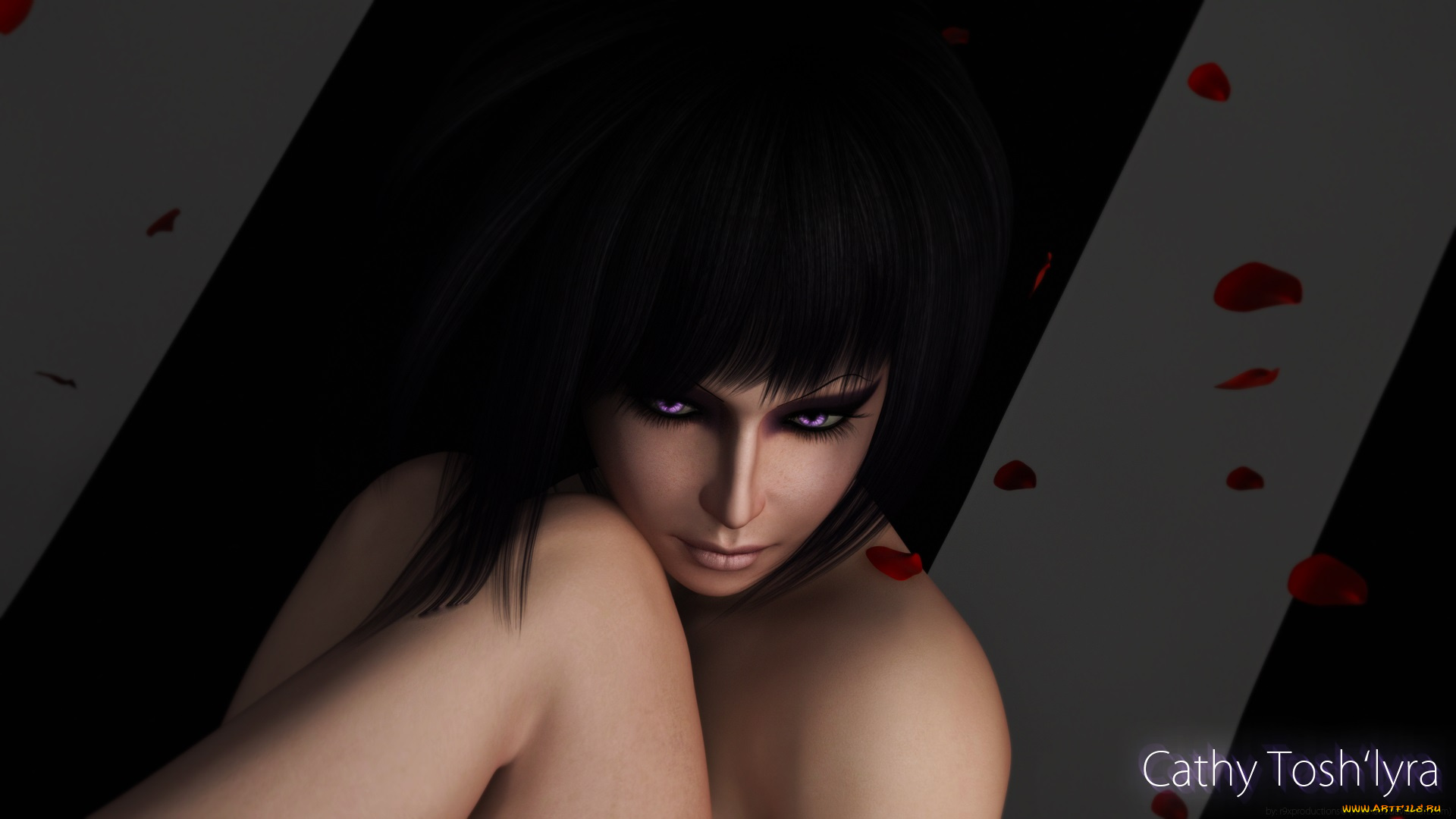 3д, графика, portraits, , портрет, взгляд, девушка, фон