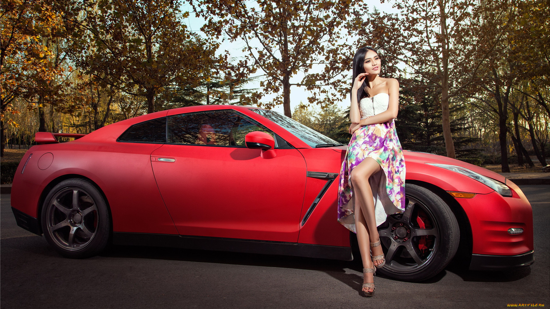 автомобили, авто, с, девушками, автомобиль, девушка