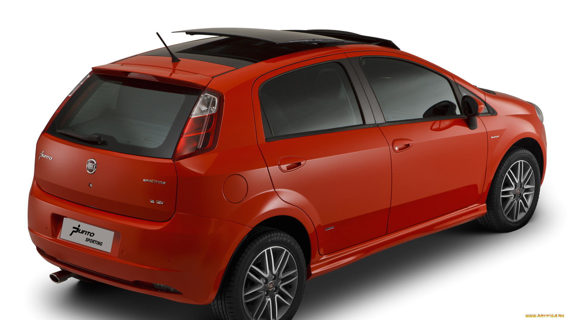 автомобили, fiat, красный, br-spec, sporting, punto, 310