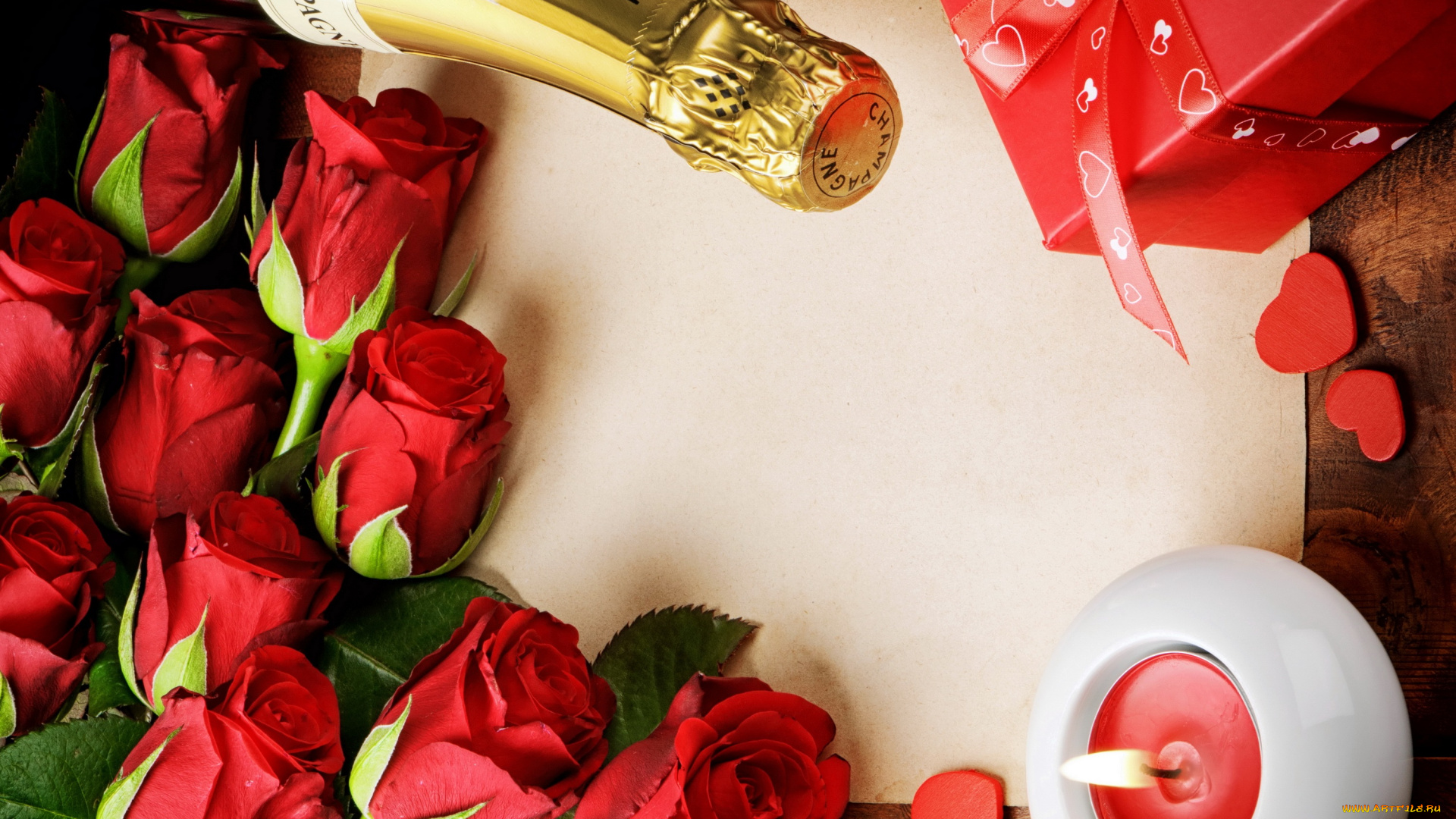 цветы, розы, roses, red, flowers, romantic, with, love, красные