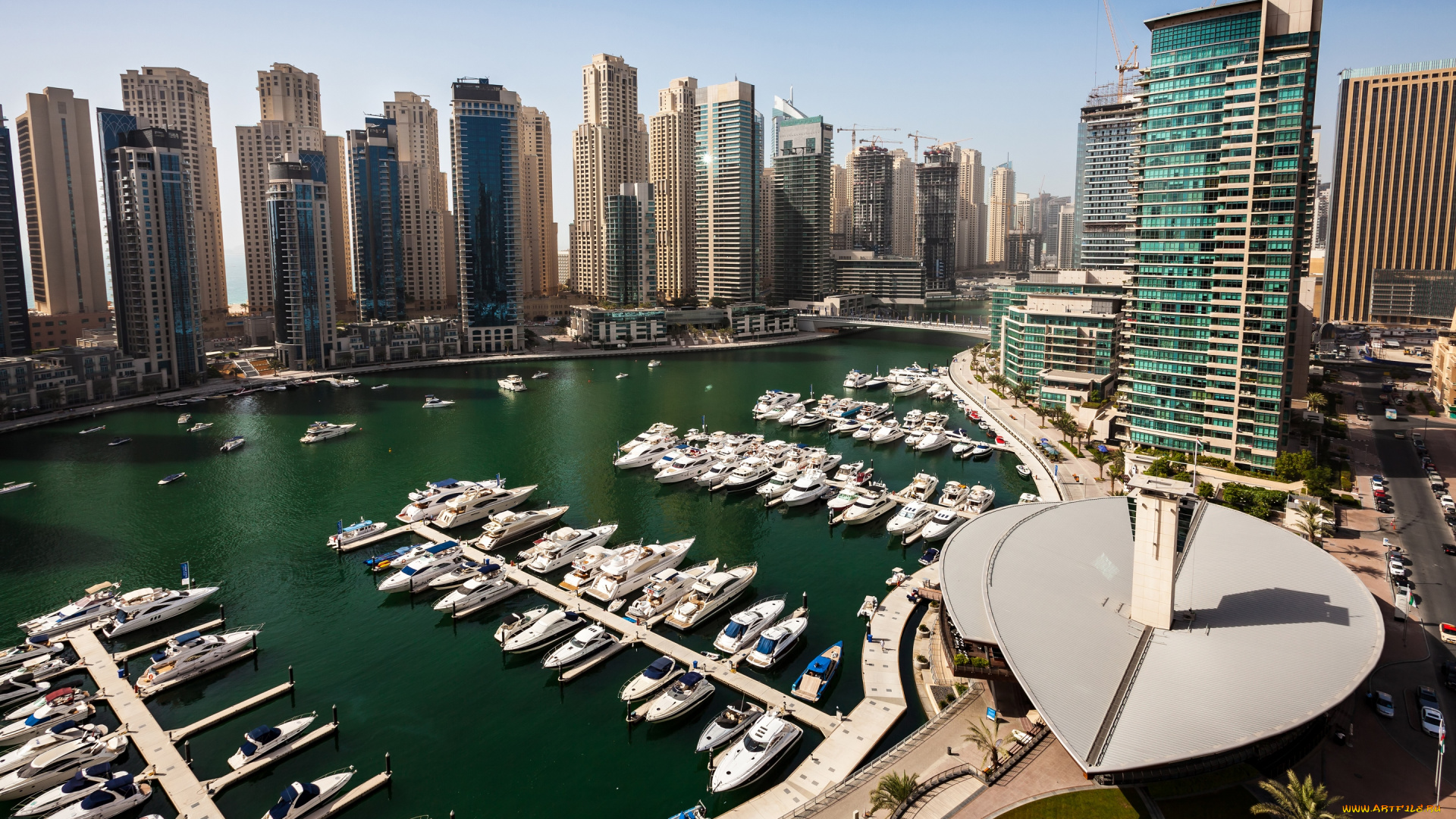 dubai, , uae, города, дубаи, , оаэ, катера, яхты, причалы, гавань, набережная, панорама, здания, небоскрёбы, дубай, uae
