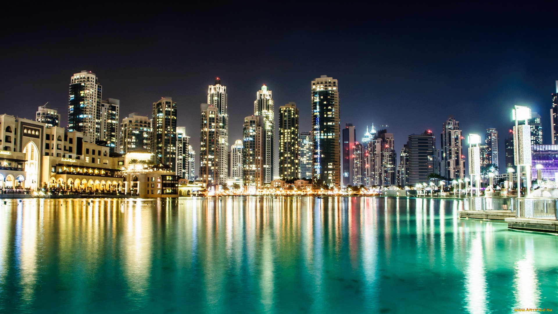 dubai, , uae, города, дубаи, , оаэ, uae, гавань, дубай, небоскрёбы, ночной, город, здания