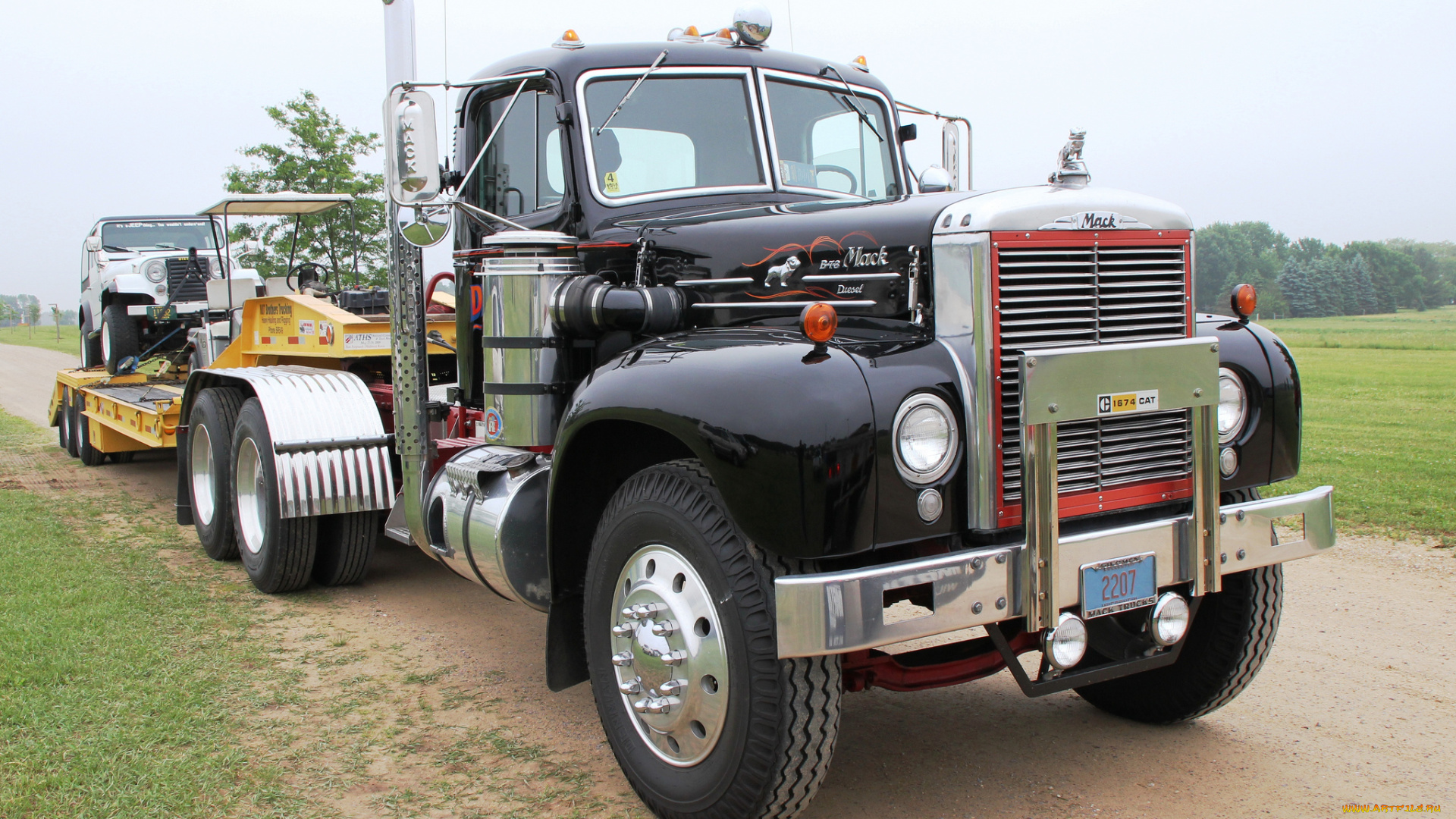 mack, truck, model, b-73, автомобили, mack, inc, тяжелые, trucks, грузовики, сша