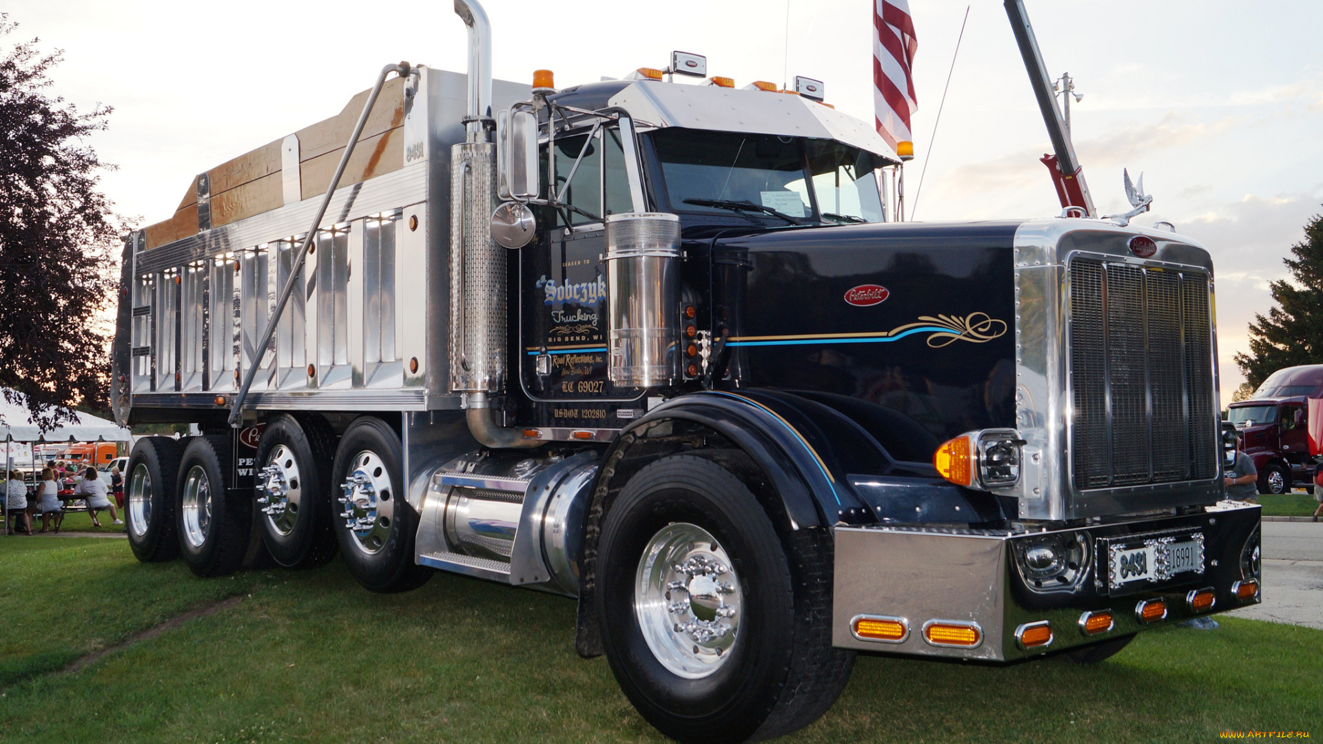 peterbilt, dump, truck, автомобили, peterbilt, грузовики, motors, company, сша, седельные, тягачи, классические