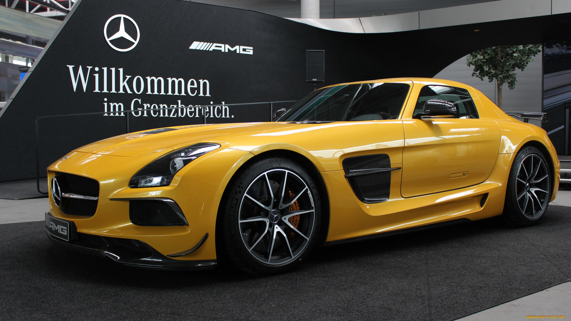 sls, amg, black, series, автомобили, выставки, и, уличные, фото, ag, daimler, подразделение, легковые, грузовики, автобусы, двигатели, mercedes-benz, германия