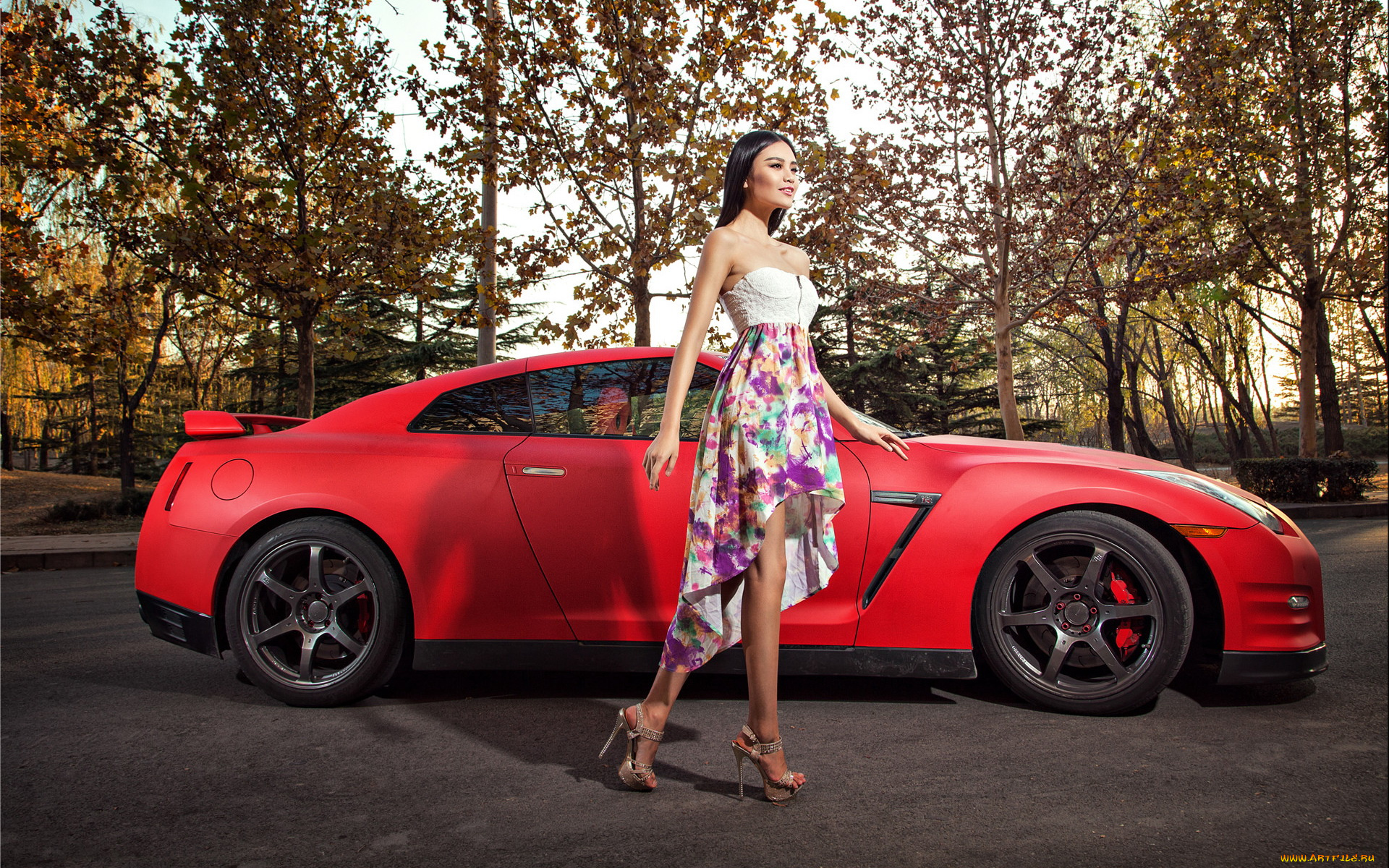 автомобили, авто, с, девушками, автомобиль, девушка