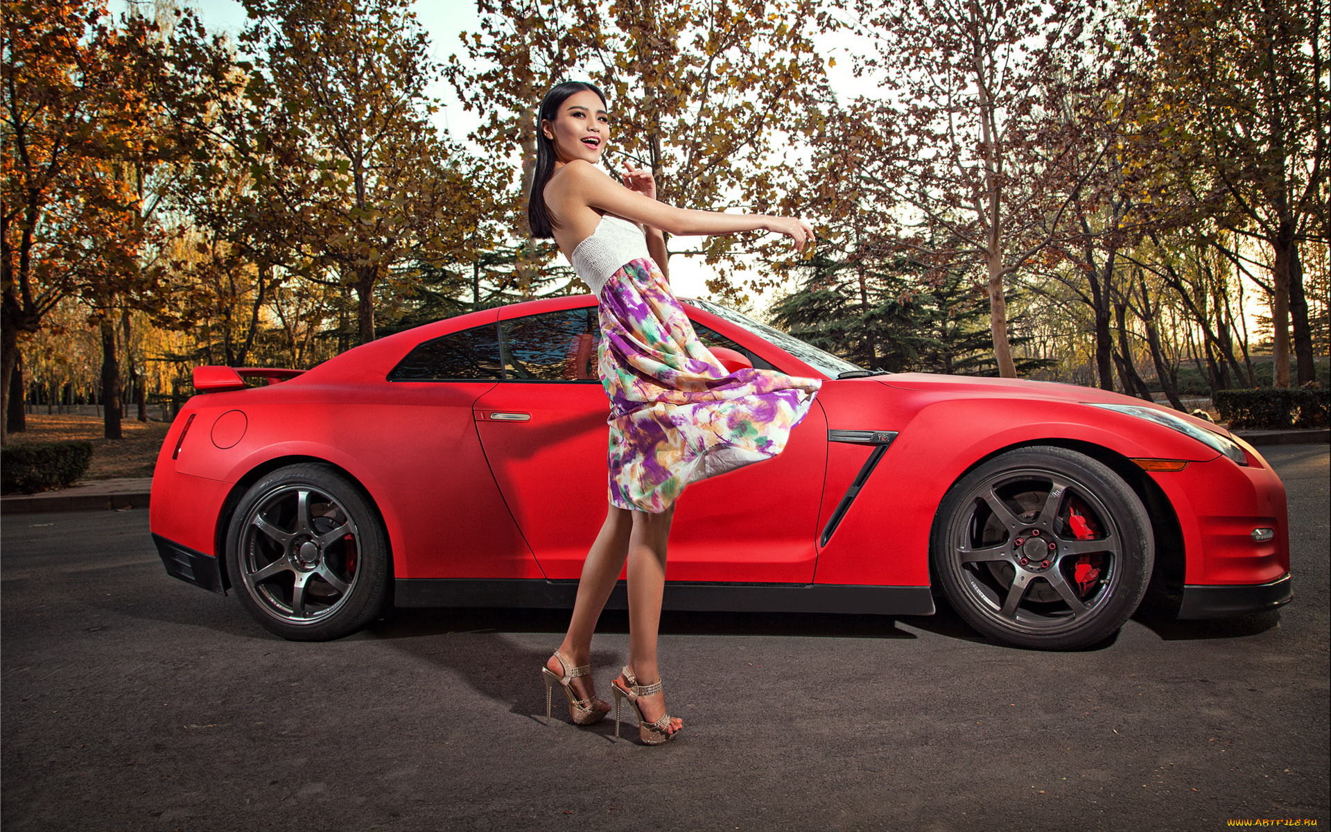 автомобили, авто, с, девушками, автомобиль, девушка