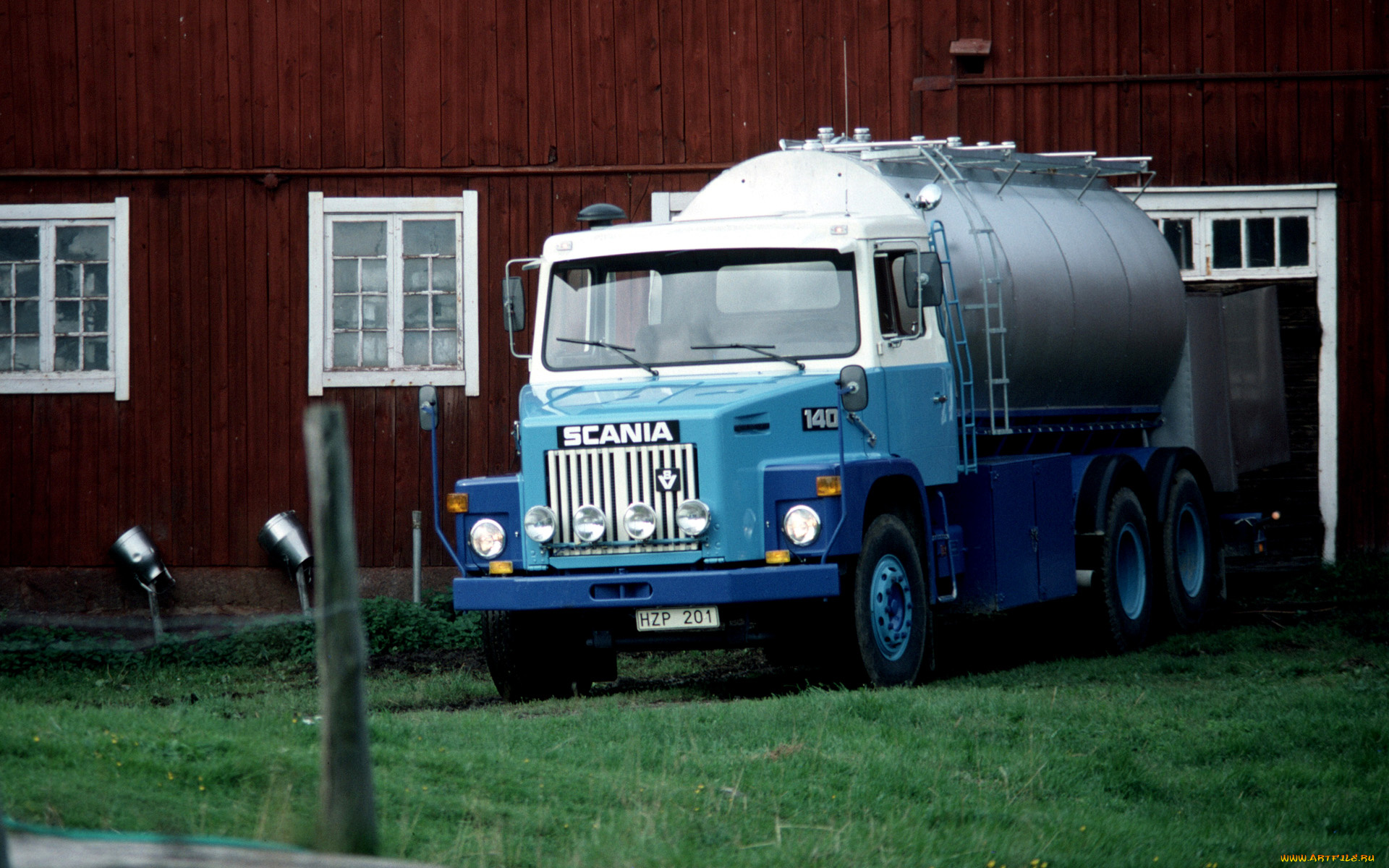 автомобили, scania, старый, бочка, скания