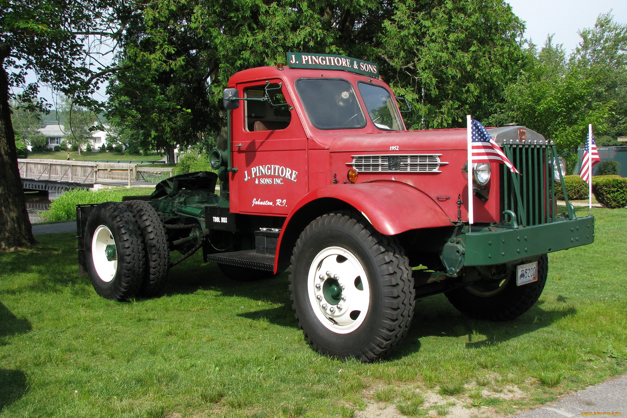 1952, sterling-white, hb-2002, автомобили, sterling, грузовик, седельный, тягач