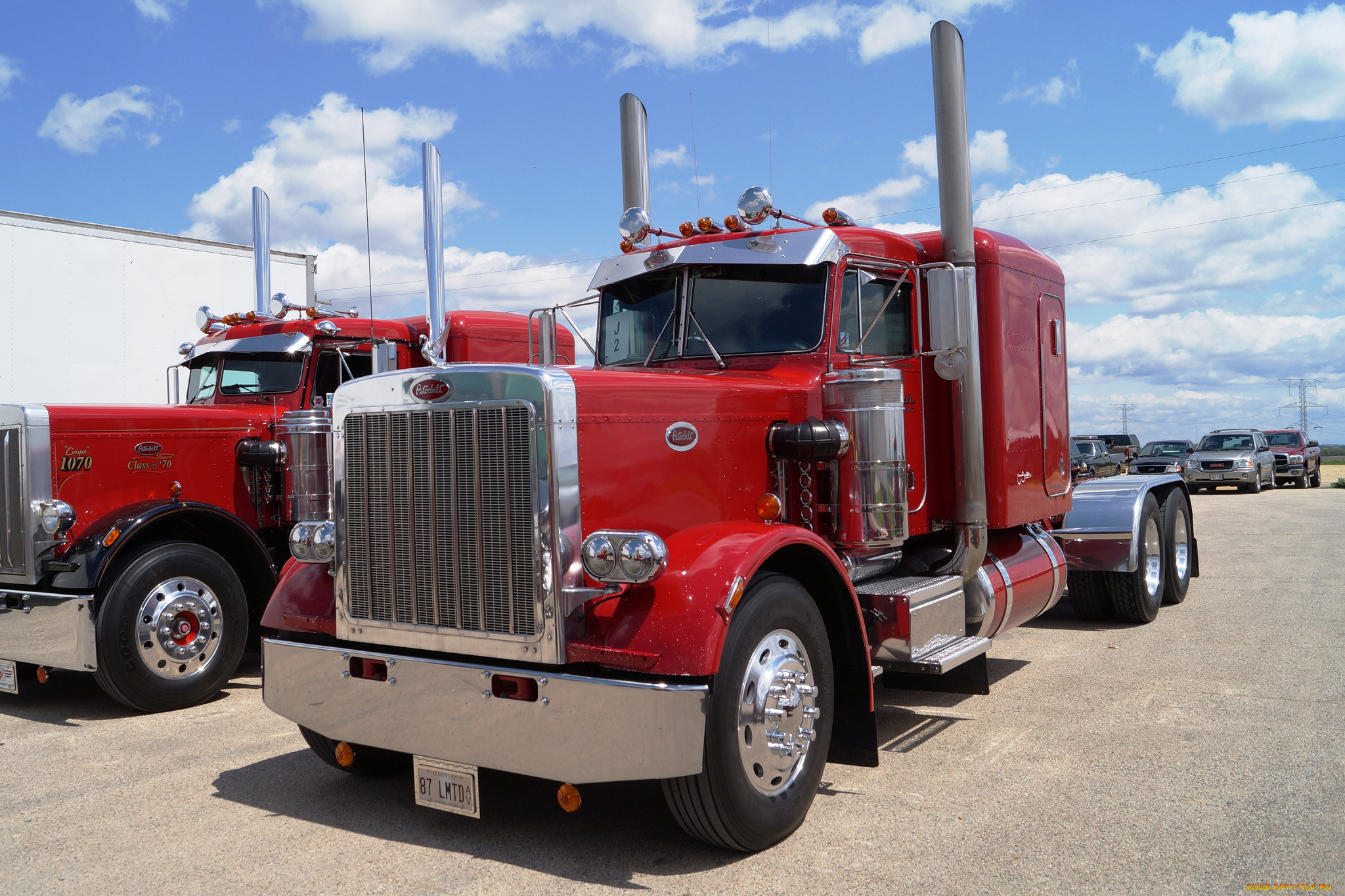 1987, peterbilt, truck, model, 359, автомобили, peterbilt, company, сша, тягачи, классические, седельные, грузовики, motors