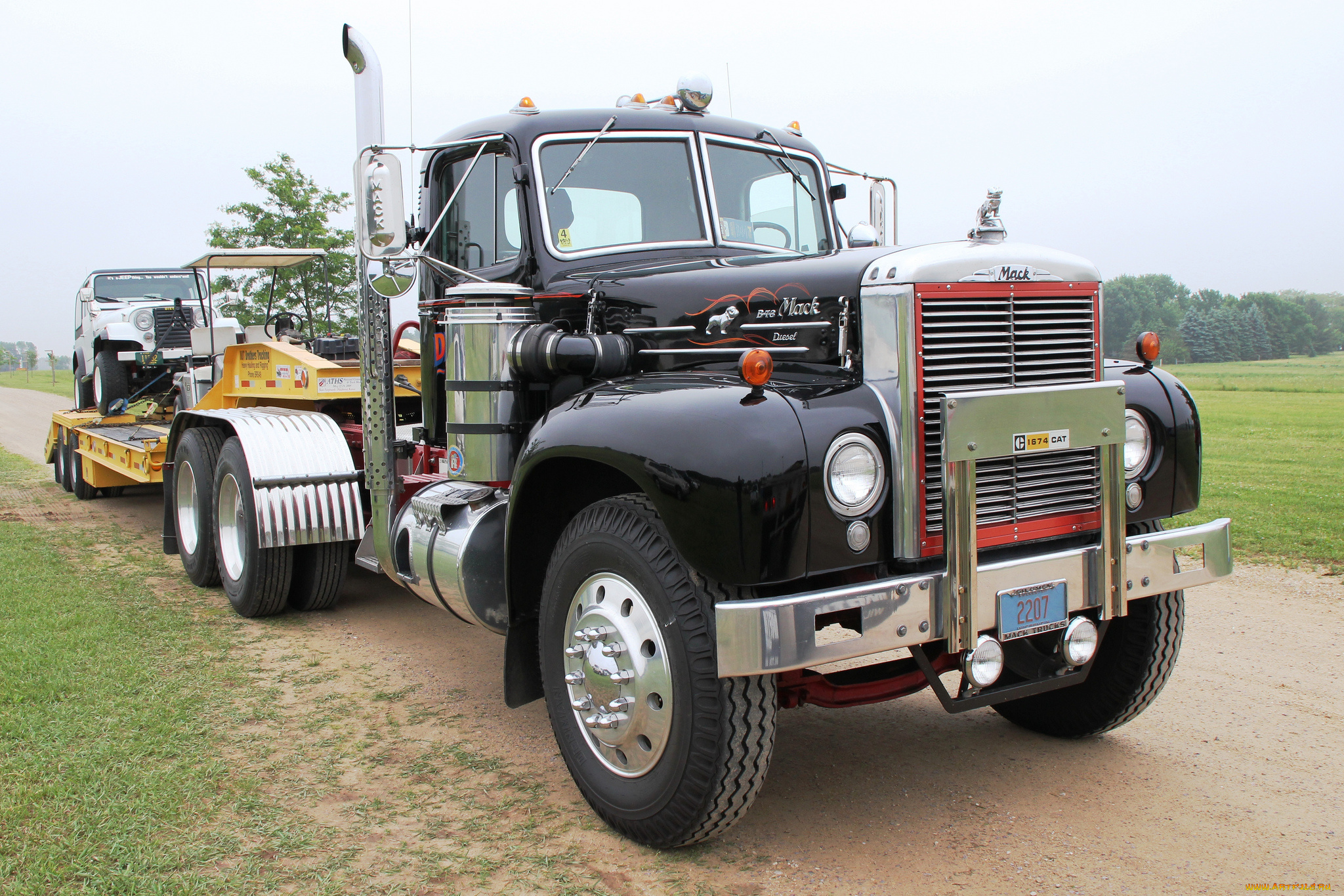 mack, truck, model, b-73, автомобили, mack, inc, тяжелые, trucks, грузовики, сша