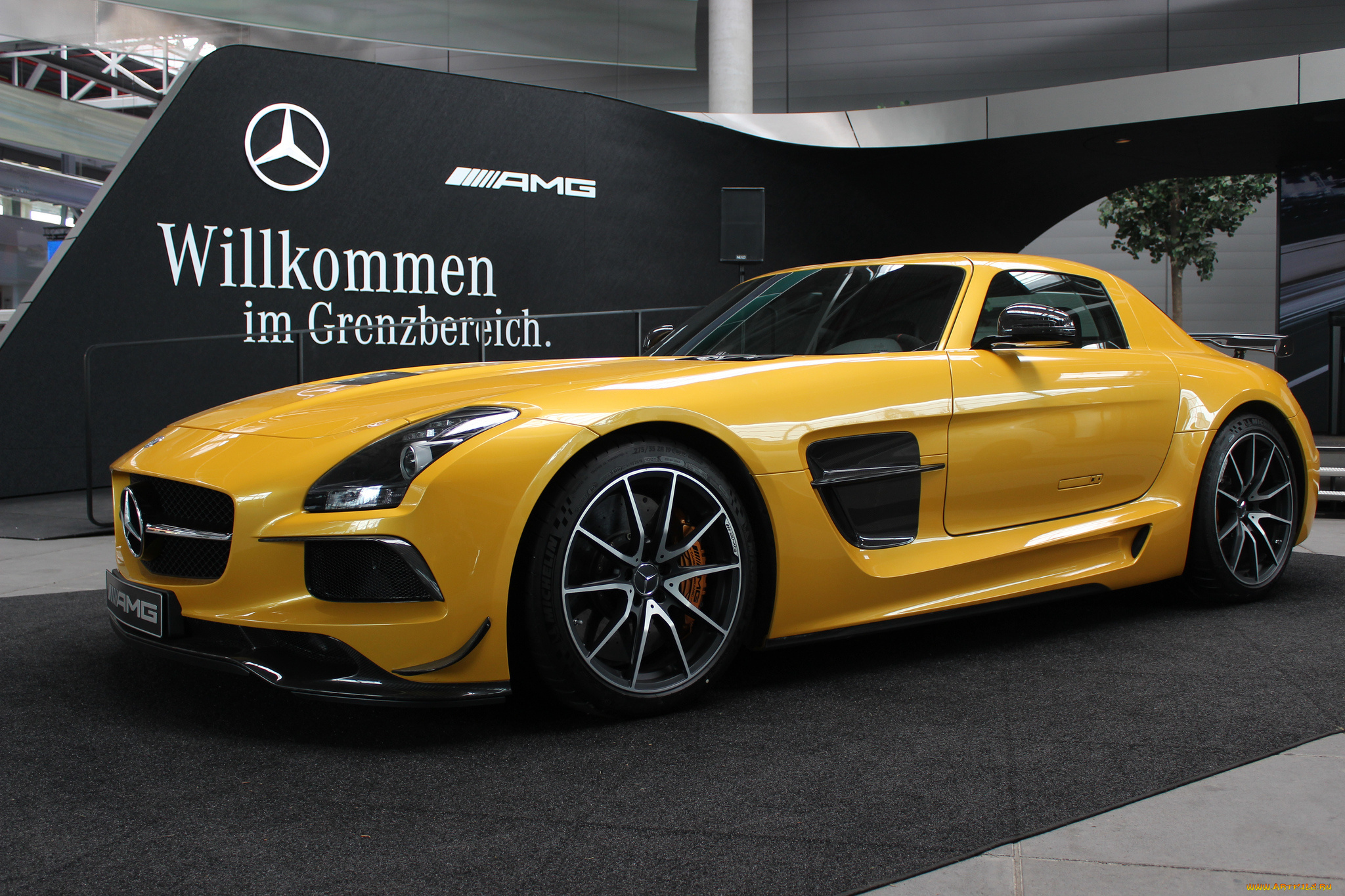 sls, amg, black, series, автомобили, выставки, и, уличные, фото, ag, daimler, подразделение, легковые, грузовики, автобусы, двигатели, mercedes-benz, германия