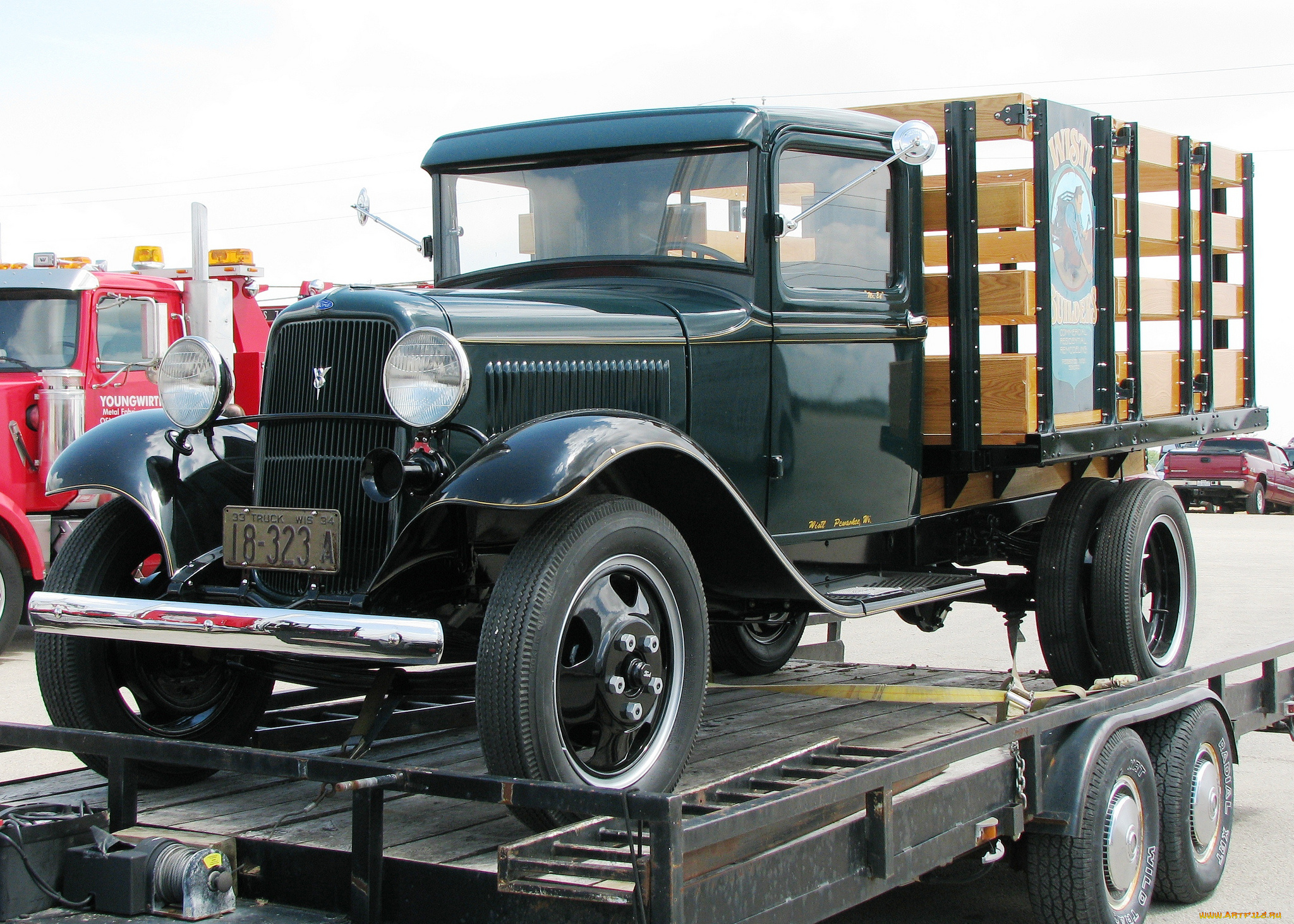 1933, ford, truck, model, bb, автомобили, ford, trucks, история, грузовик, ретро