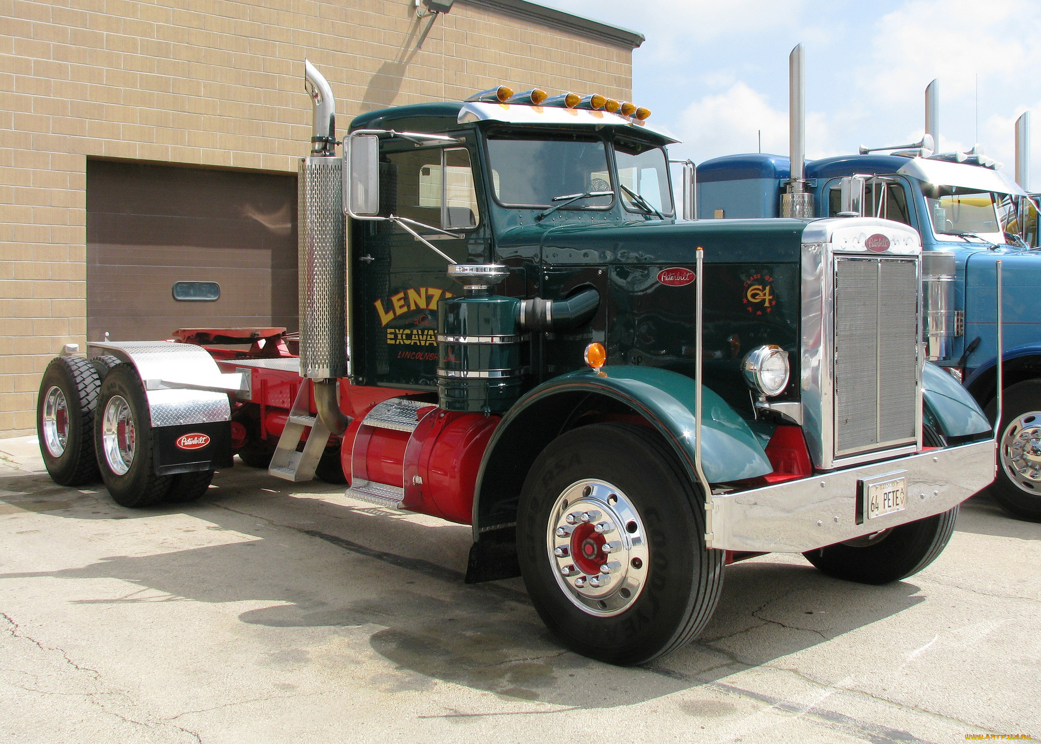 1964, peterbilt, truck, автомобили, peterbilt, классические, грузовики, седельные, motors, company, сша, тягачи