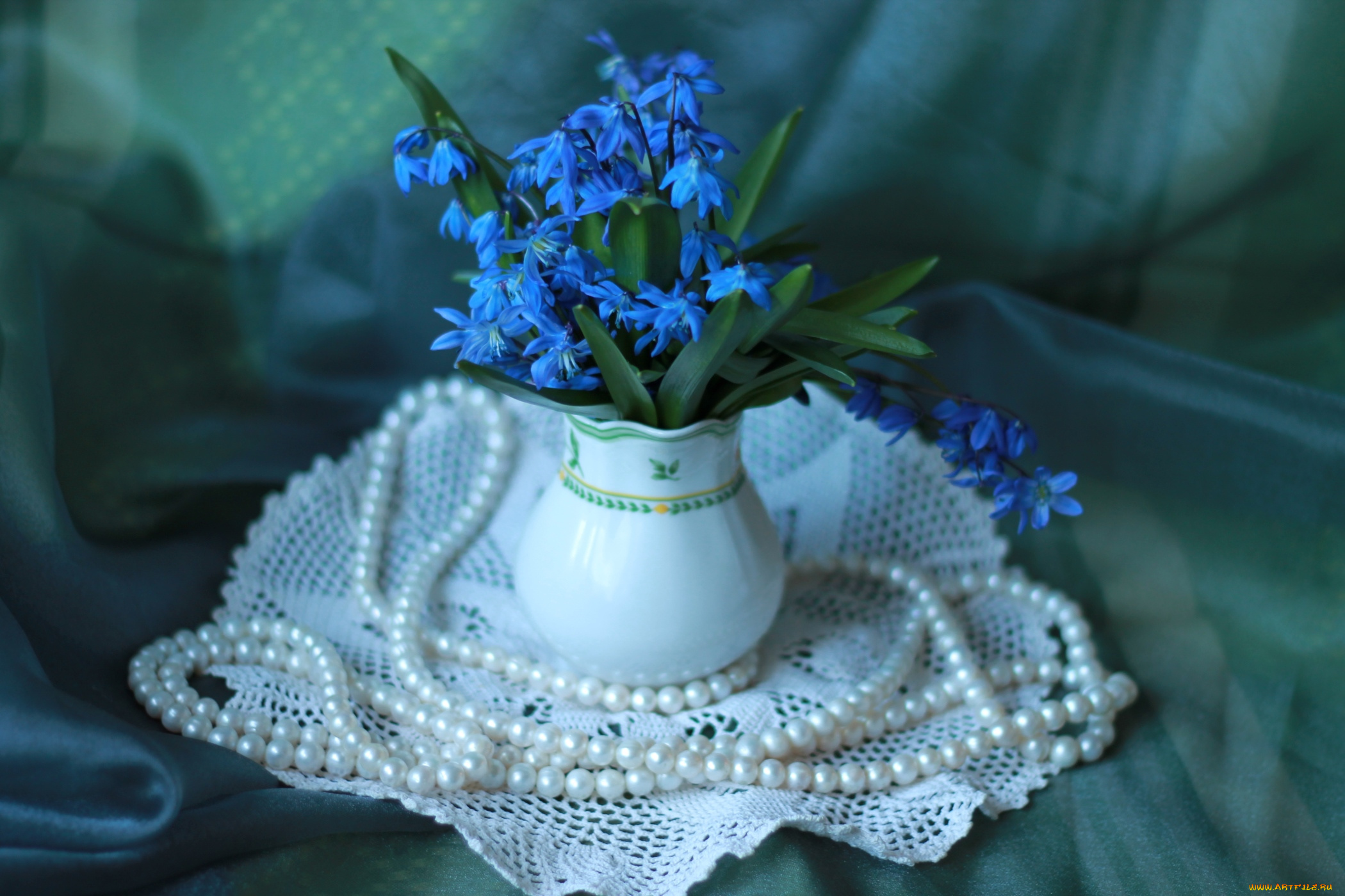 цветы, подснежники, , белоцветник, , пролески, ожерелье, пролески