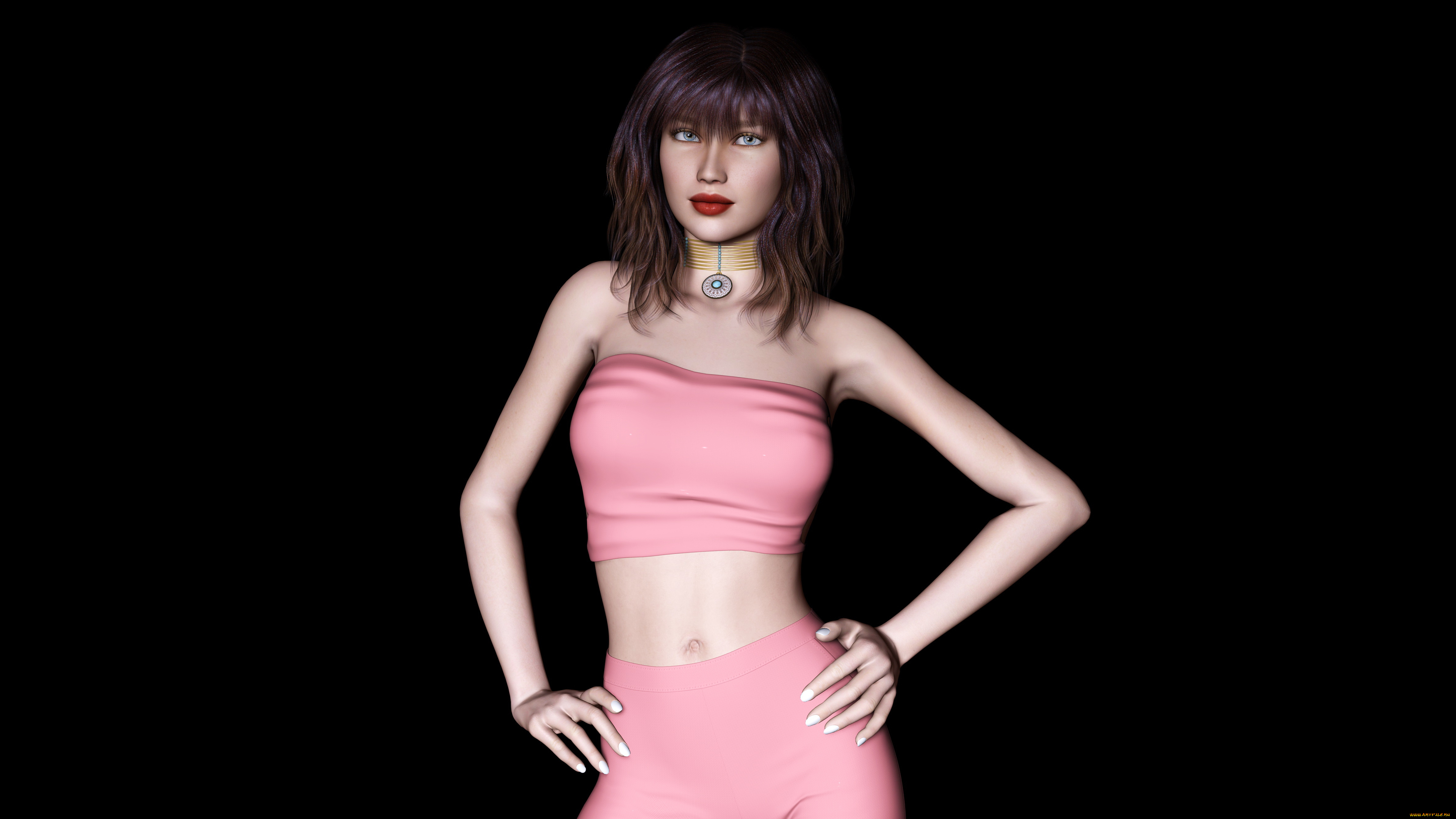 3д, графика, people, , люди, взгляд, девушка