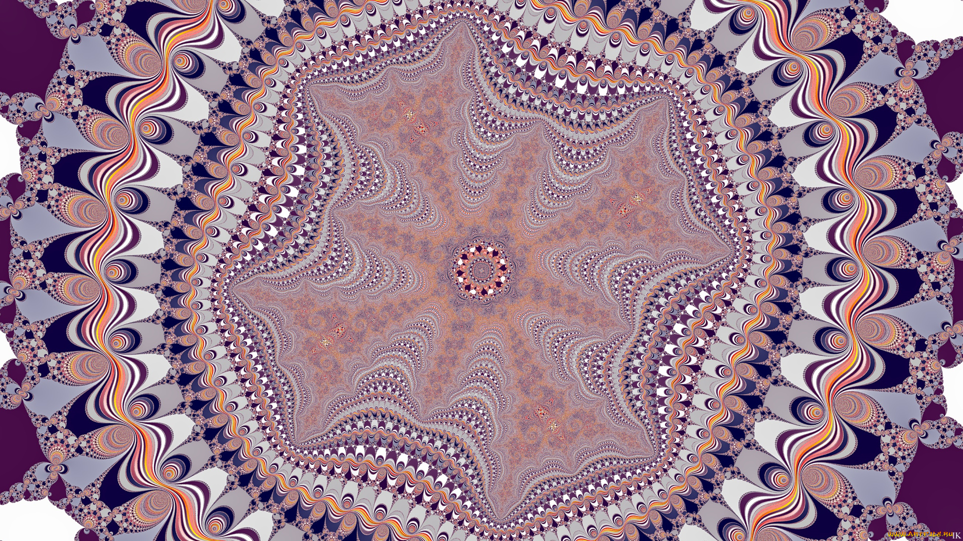 3д, графика, фракталы, , fractal, цвета, фон, узор