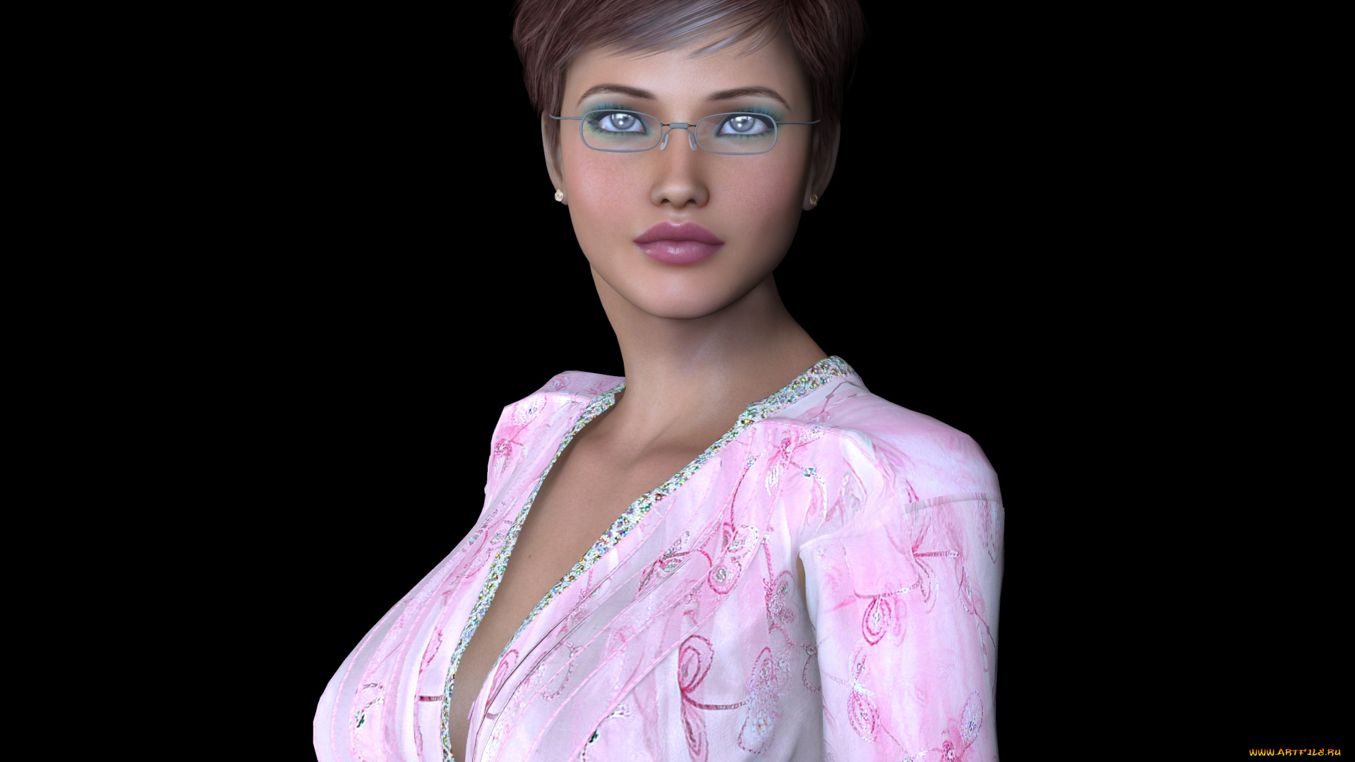 3д, графика, люди, , people, фон, девушка, взгляд