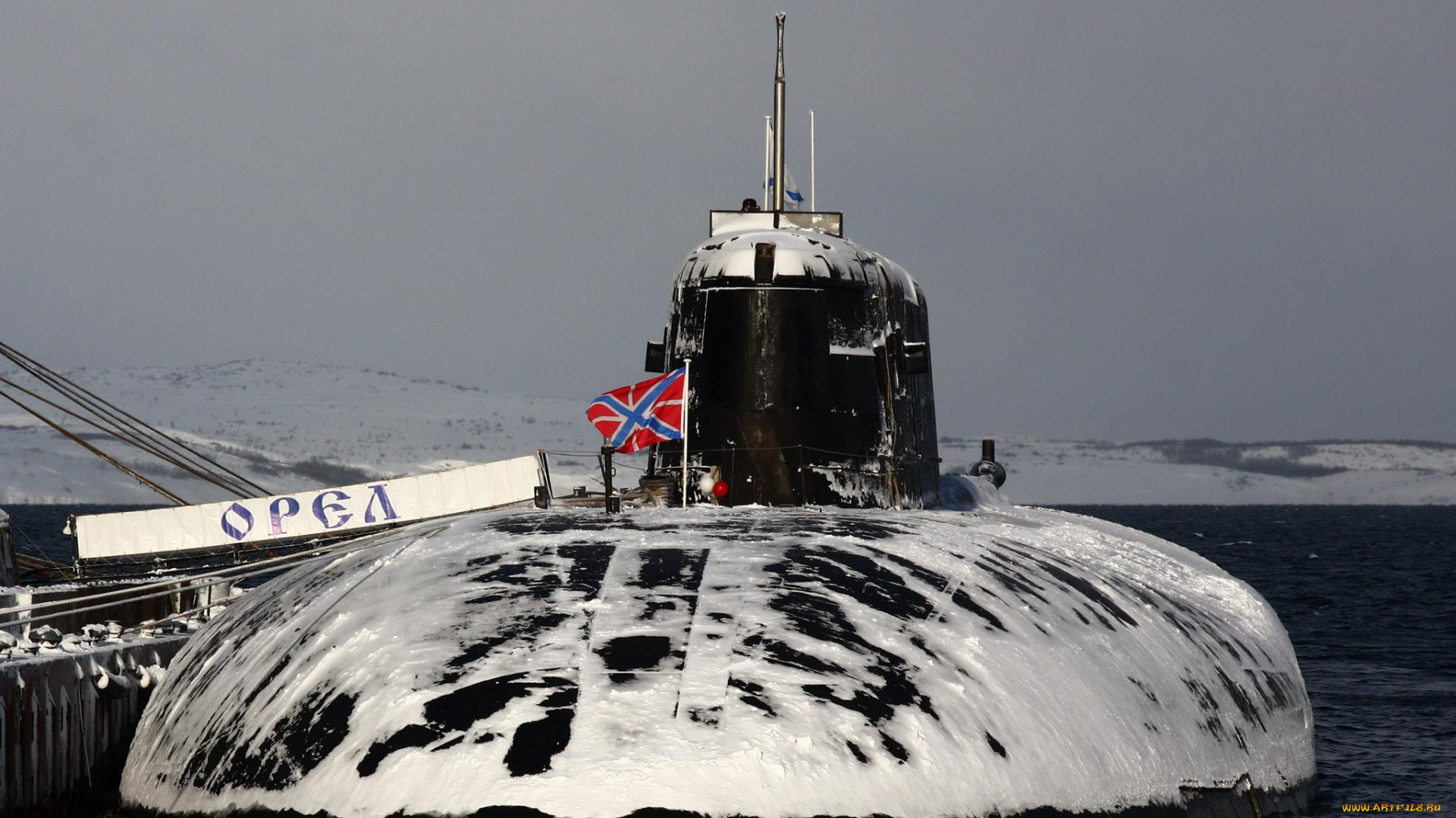 корабли, подводные, лодки, лёд