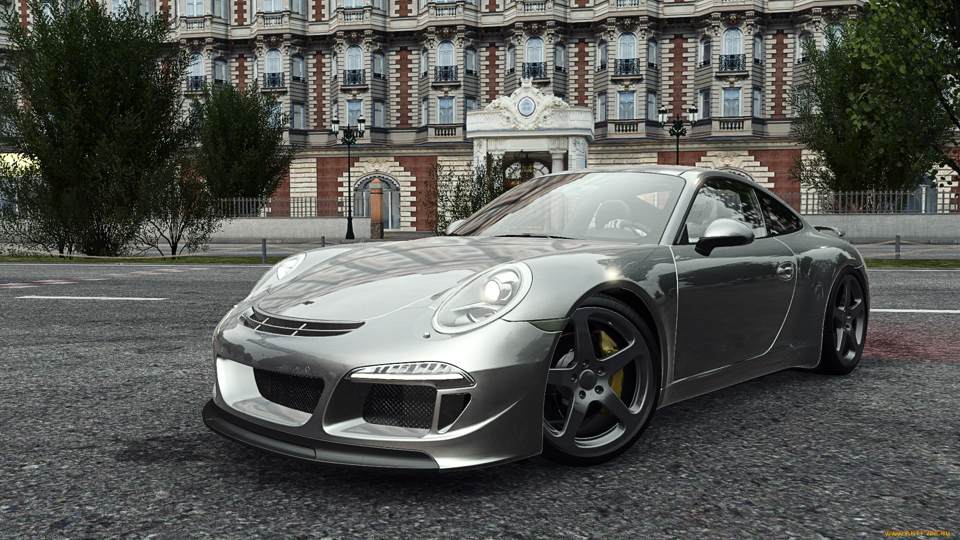 ruf, rgt, автомобили, 3д, спорткар