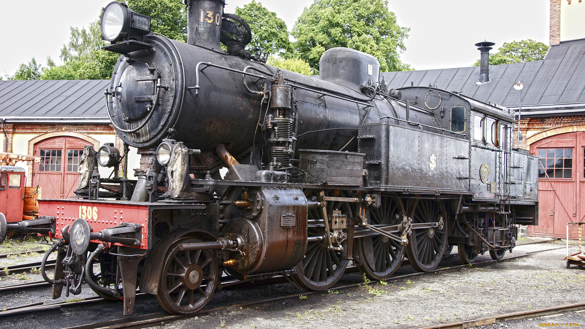 техника, паровозы, паровоз, дорога, железная