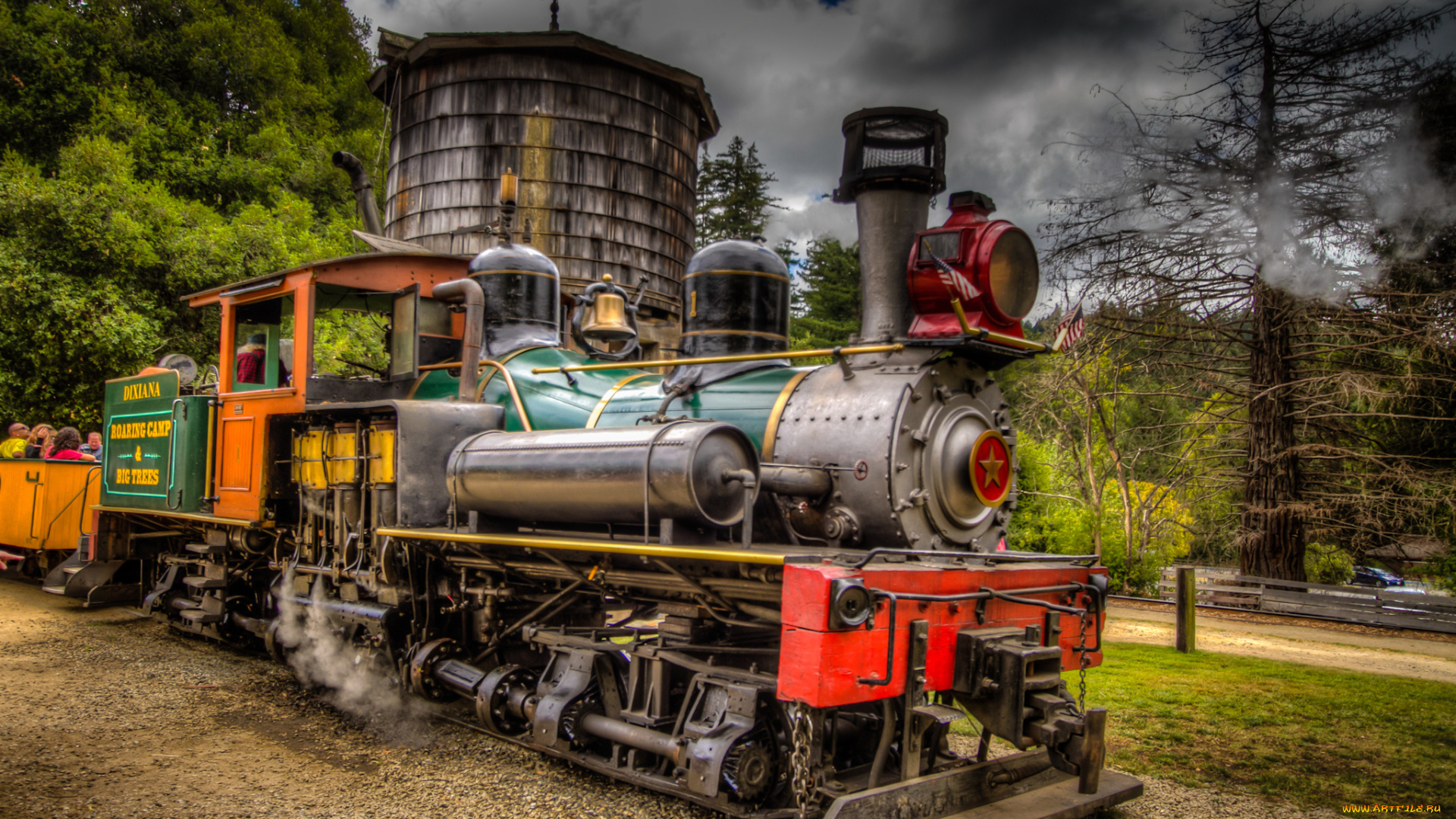 техника, паровозы, паровоз, дорога, железная