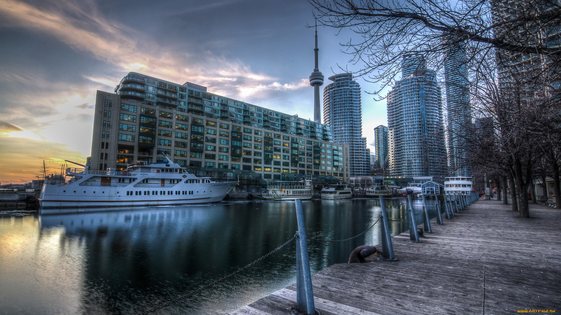 toronto, harbourfront, , canada, корабли, порты, , , причалы, горд, бухта, причал, яхта