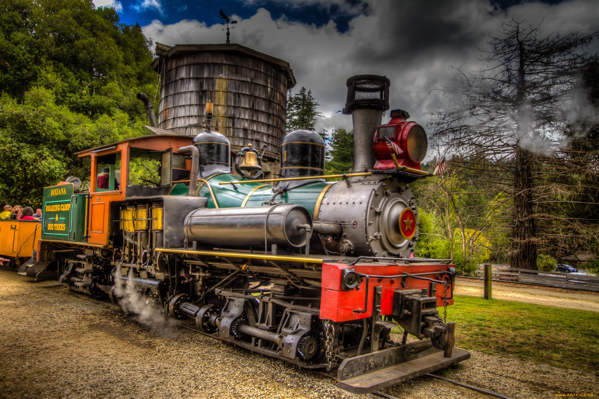 техника, паровозы, паровоз, дорога, железная