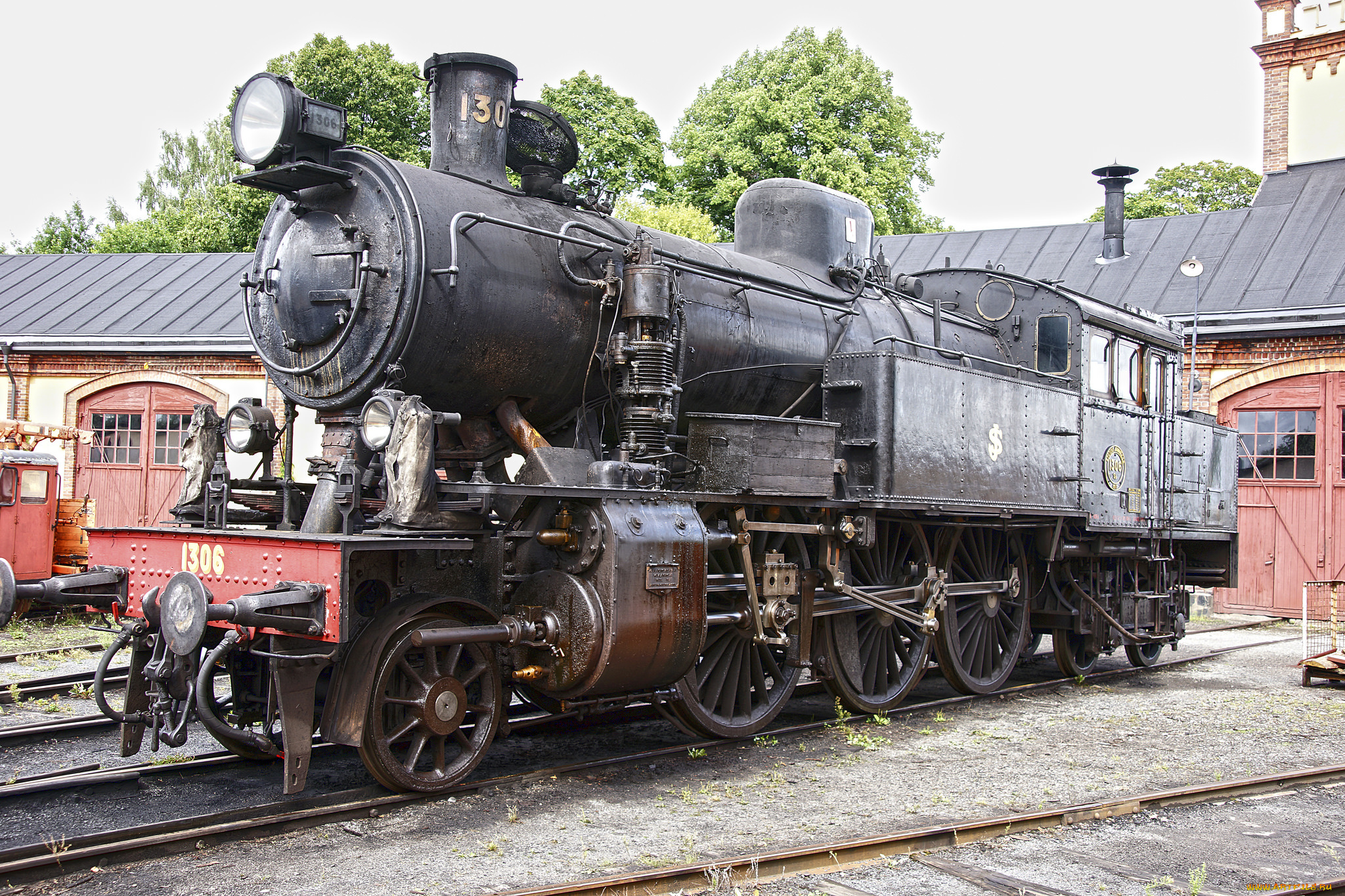 техника, паровозы, паровоз, дорога, железная