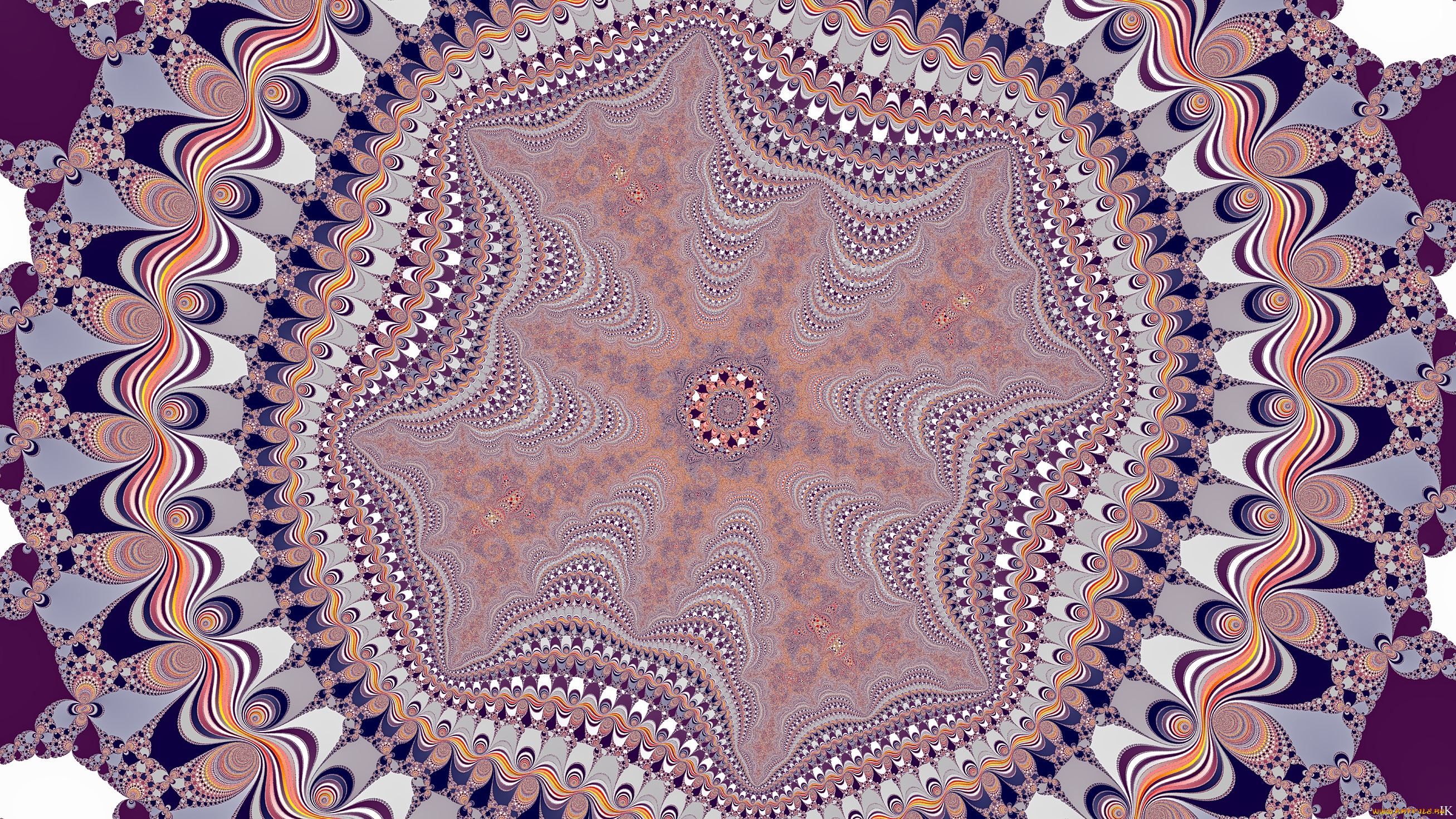 3д, графика, фракталы, , fractal, цвета, фон, узор