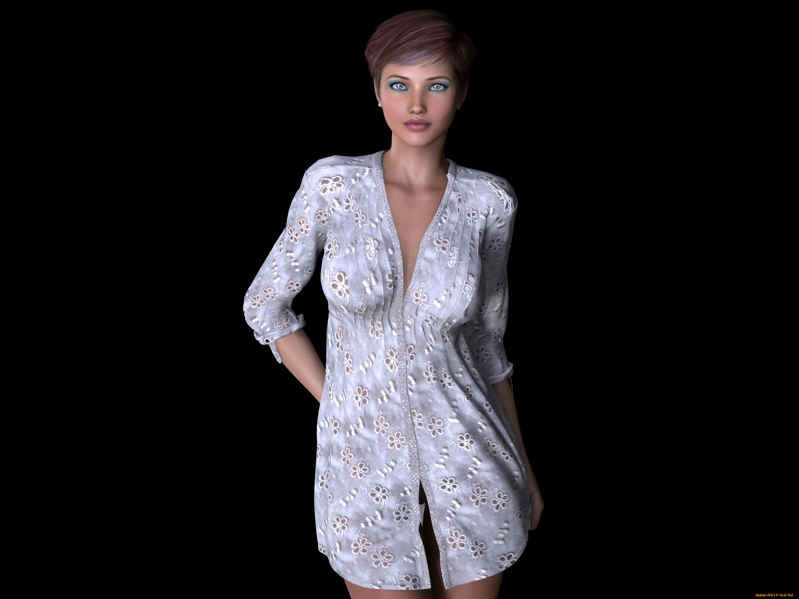 3д, графика, люди, , people, фон, взгляд, девушка