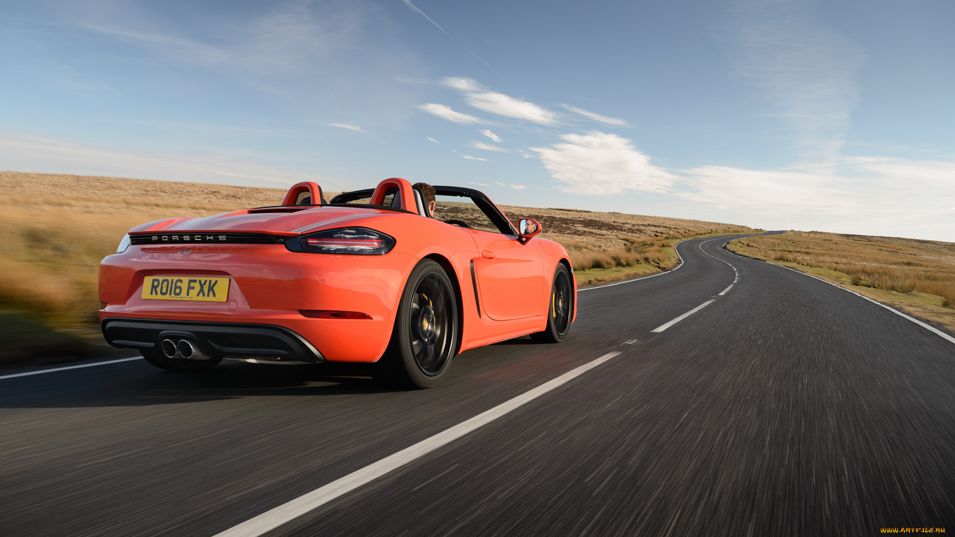 автомобили, porsche, boxster, s, 718, 2016г, 982, uk-spec