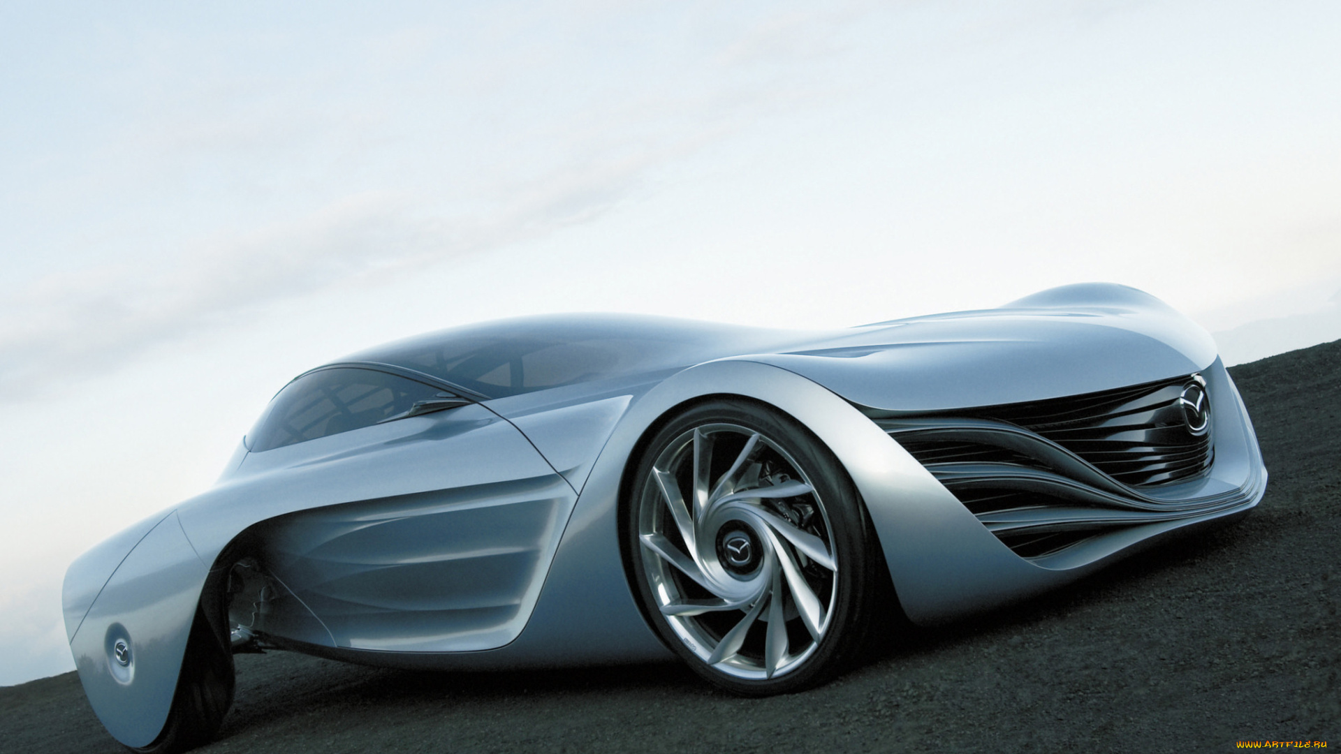 mazda, taiki, concept, 2007, автомобили, mazda, 2007, concept, taiki, металлик, car