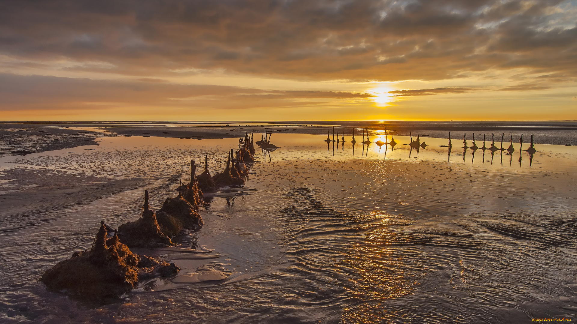 природа, восходы, закаты, рассвет