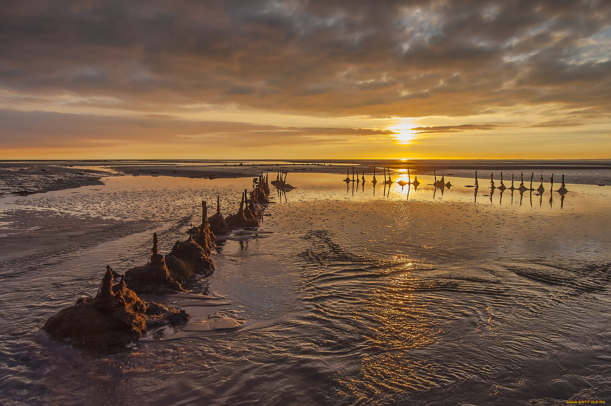 природа, восходы, закаты, рассвет